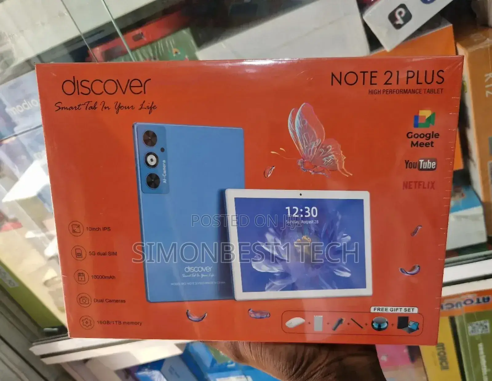New Discover Note 21 Plus 1 TB Blue