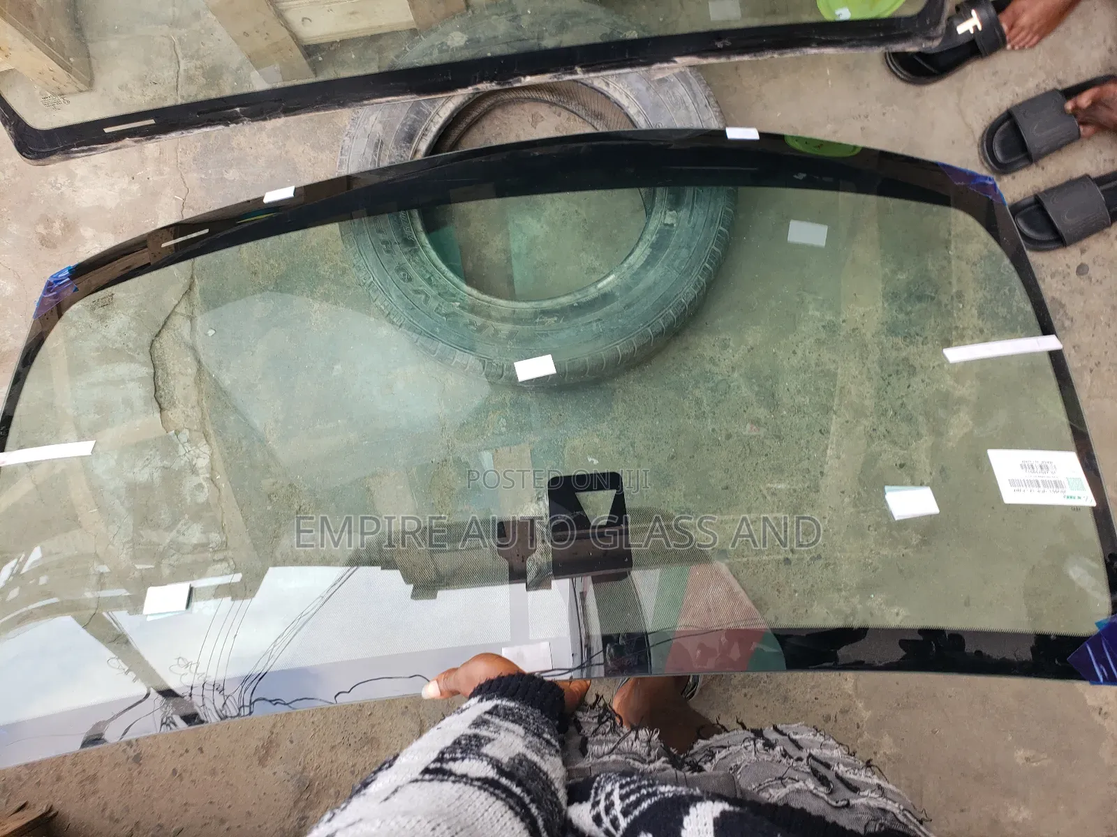 Front Windscreen for Toyota Highlander 2015 With Side Camera