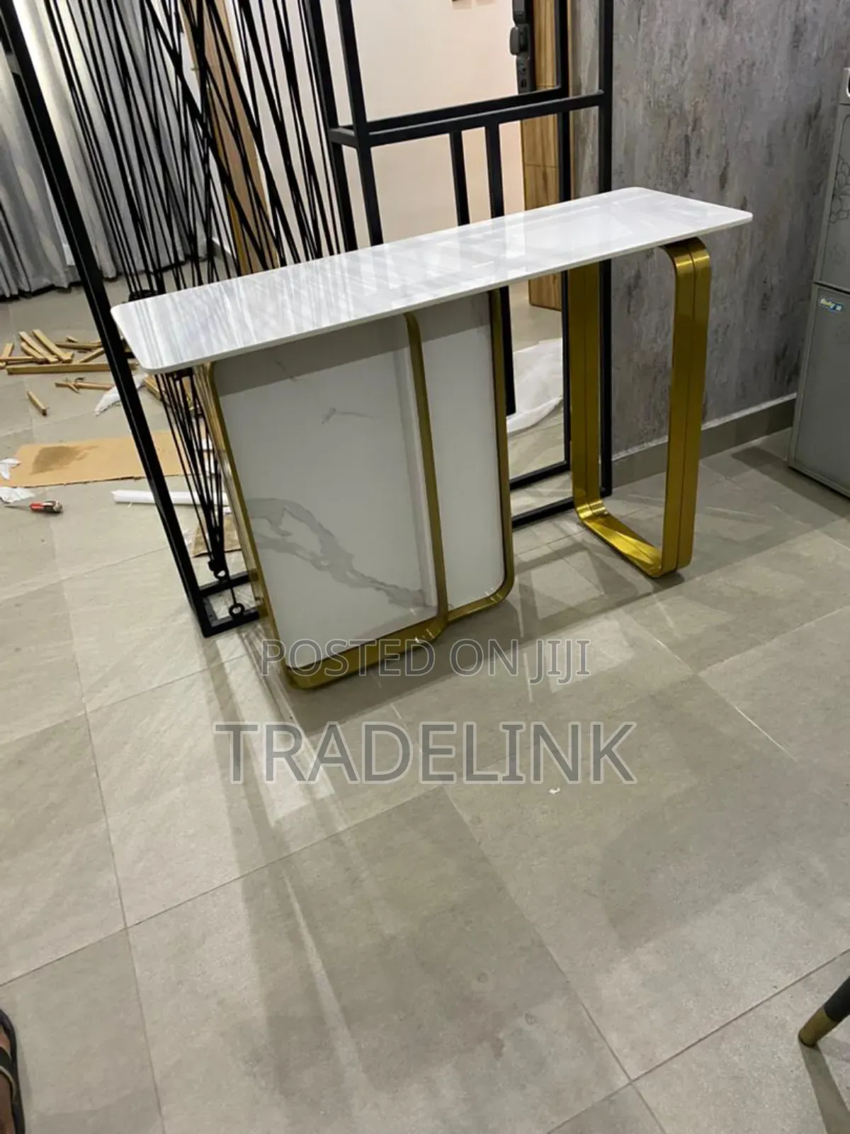 Gold Leg Center Table