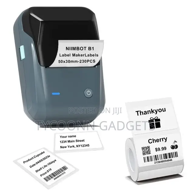 Niimbot B1 Label Makers,Portable Printer For Address,Busines