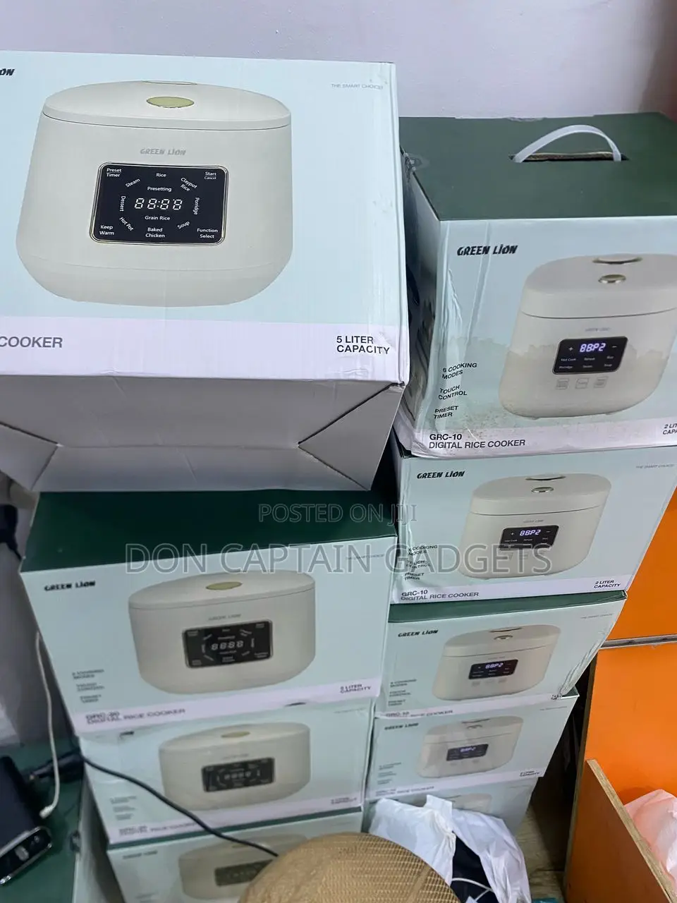 Green Lion Digital Rice Cooker GRC-20 5L