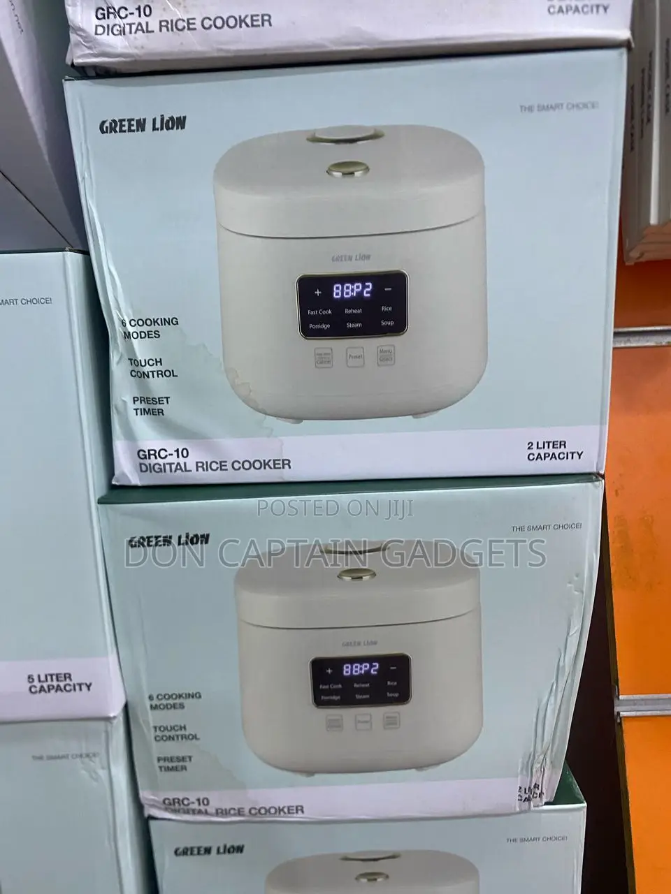 Green Lion Digital Rice Cooker GRC-10 2L