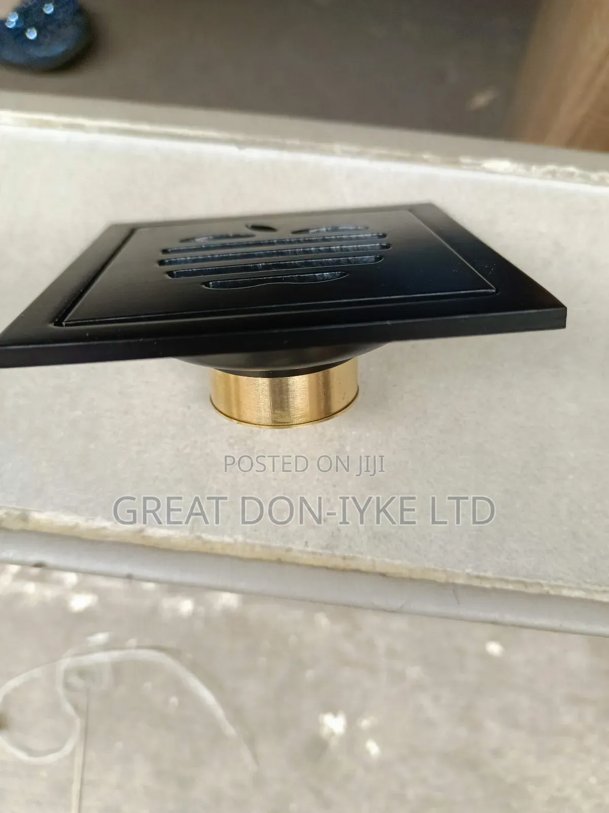 Black Stainless Steel Floor Drain