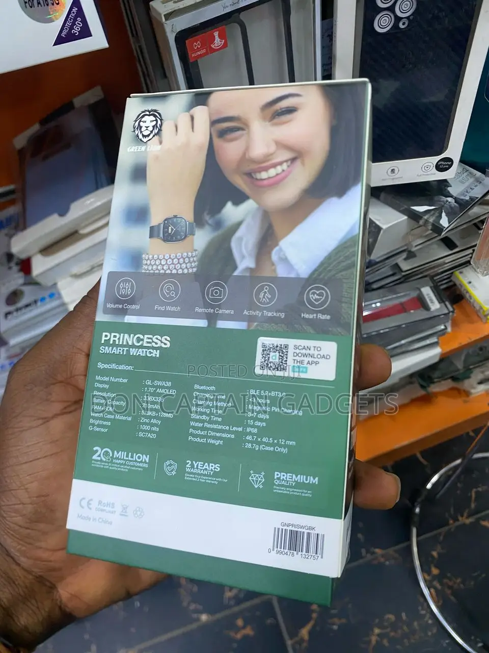 Green Lion Smart Watch CHRONO PRO