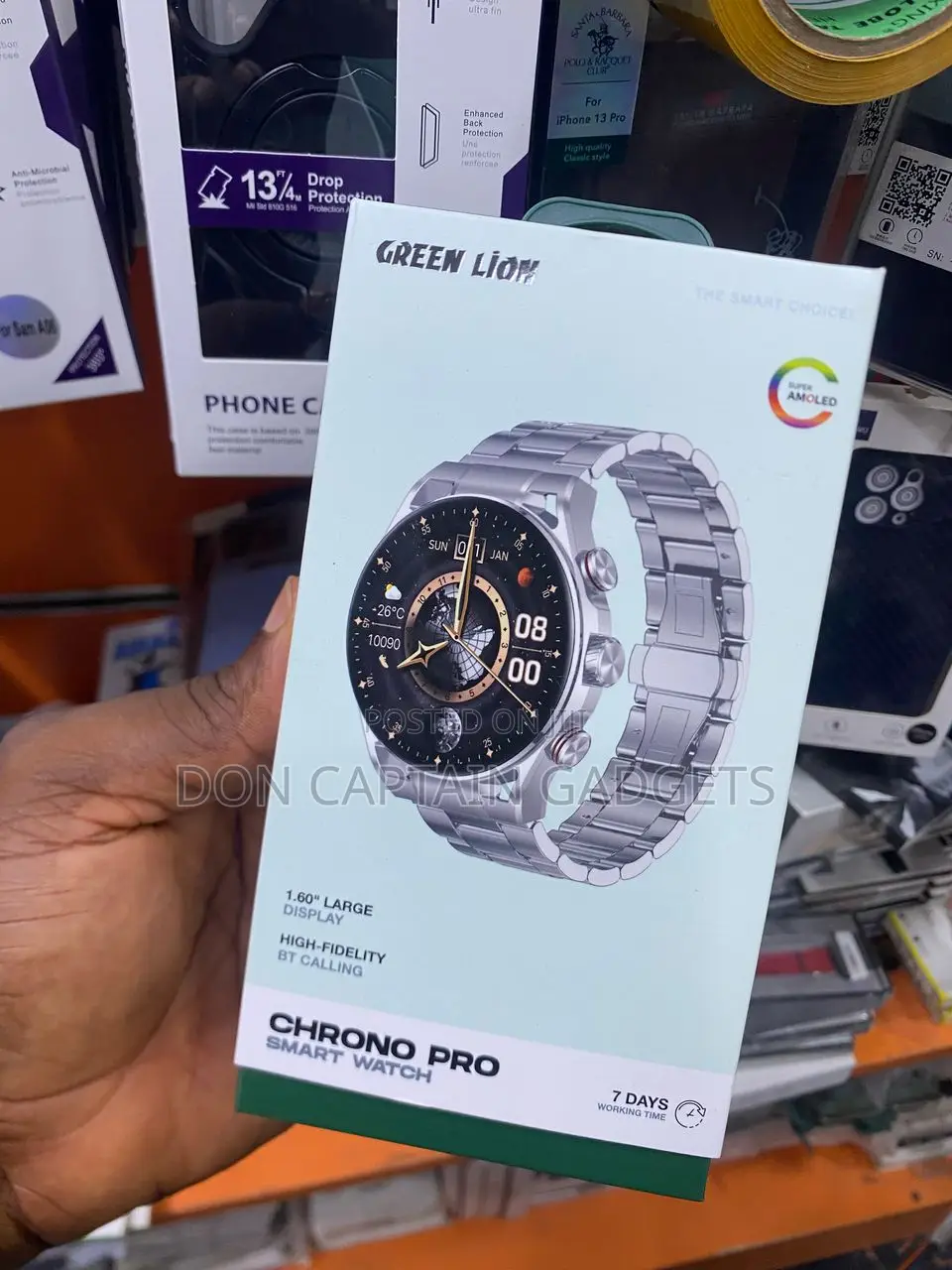 Green Lion Smart Watch CHRONO PRO
