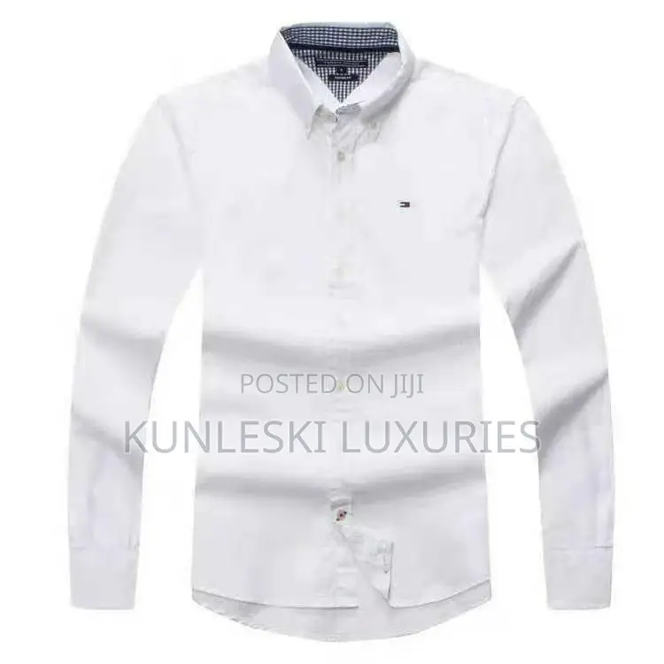 Quality Tommy Hilfiger Long Sleeve Shirt for Men