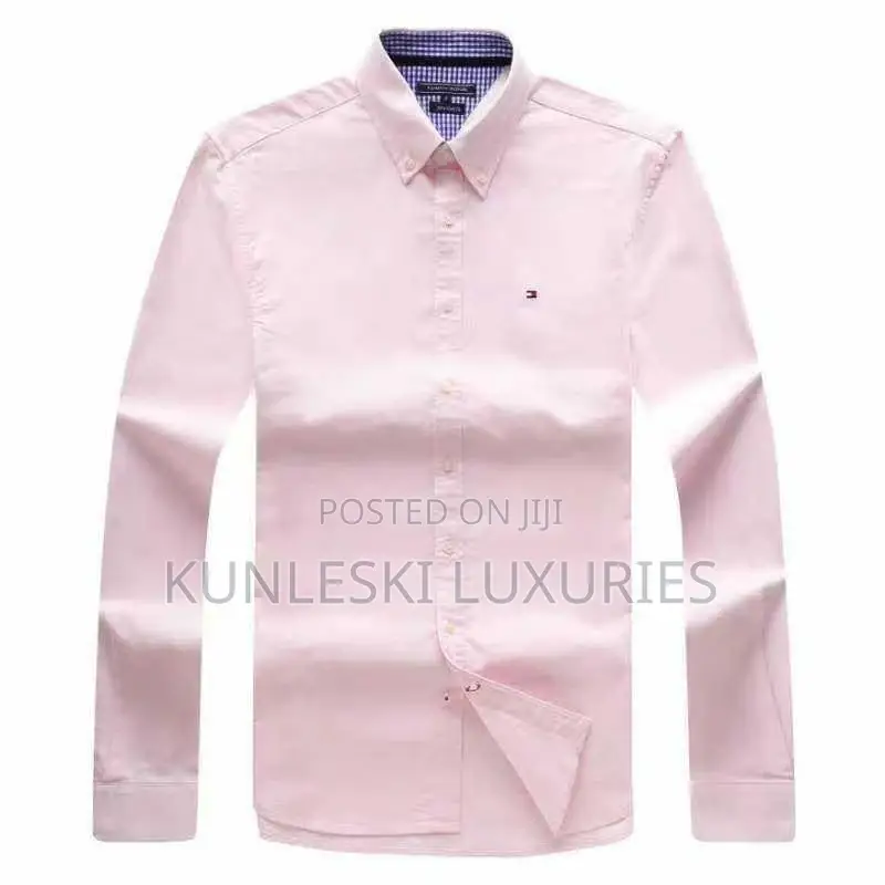 Quality Tommy Hilfiger Long Sleeve Shirt for Men