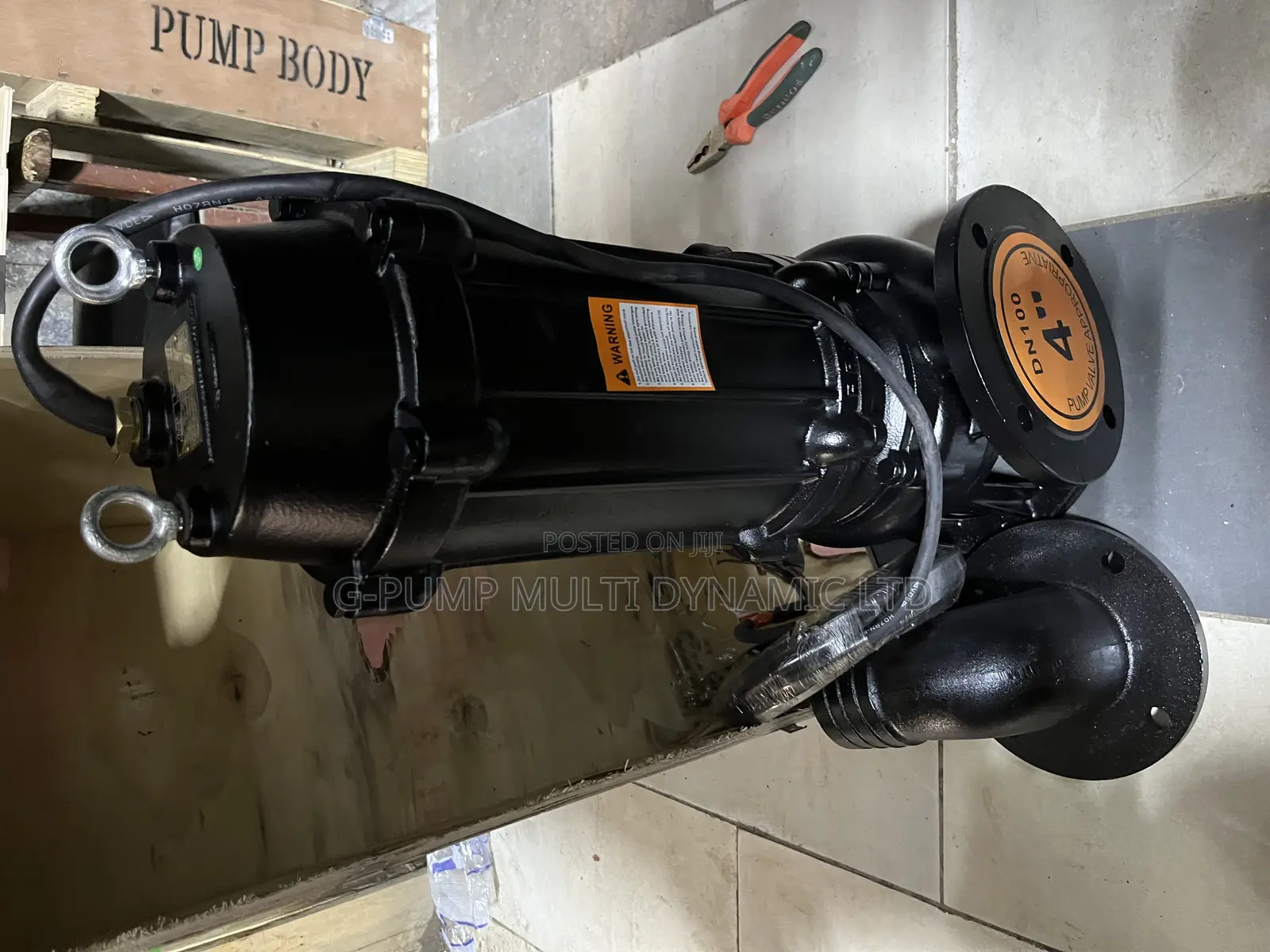 Good Brand of 5.5kw Sewage Pump