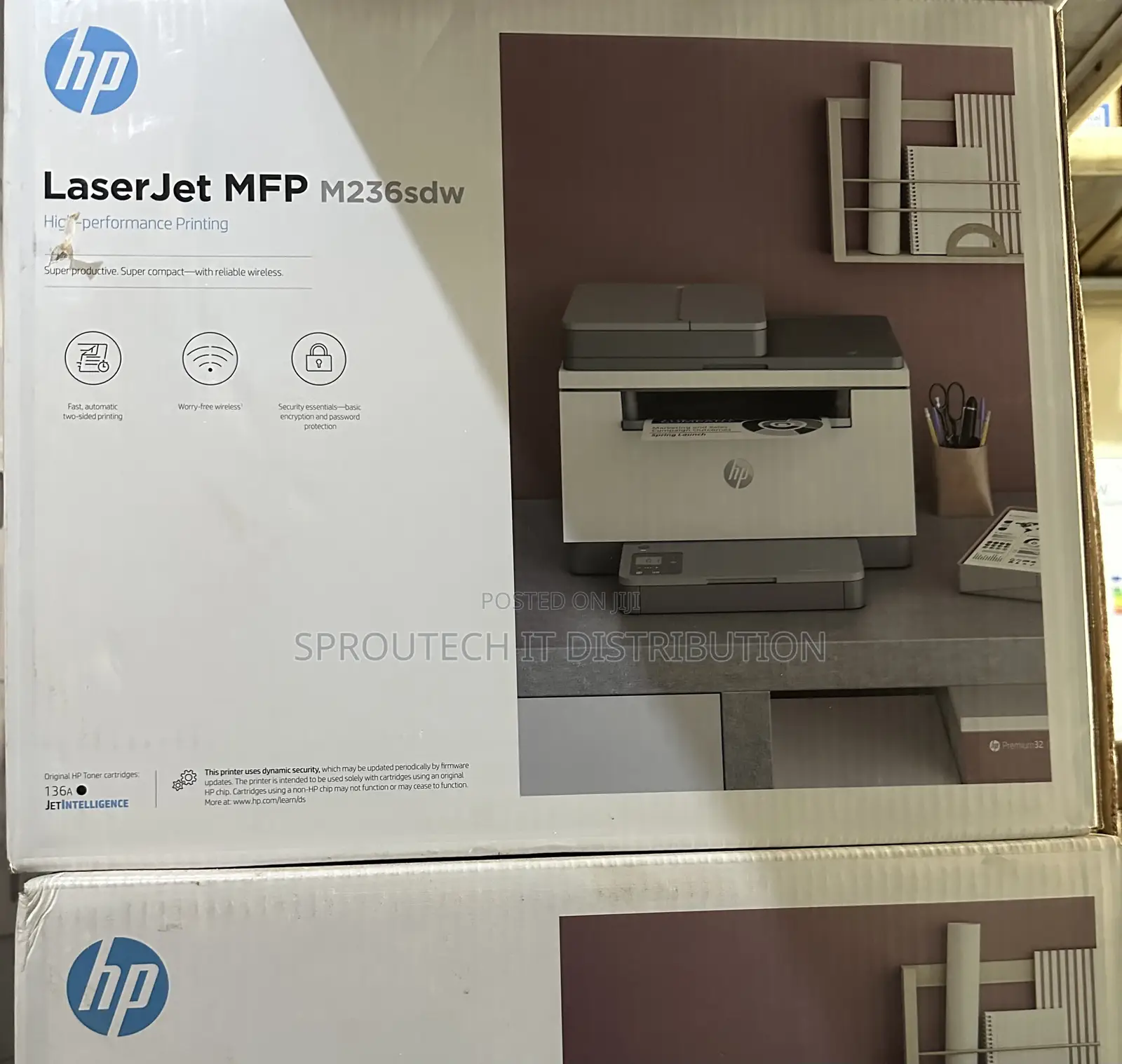 HP Laserjet MFP M236SDW Black White Printer