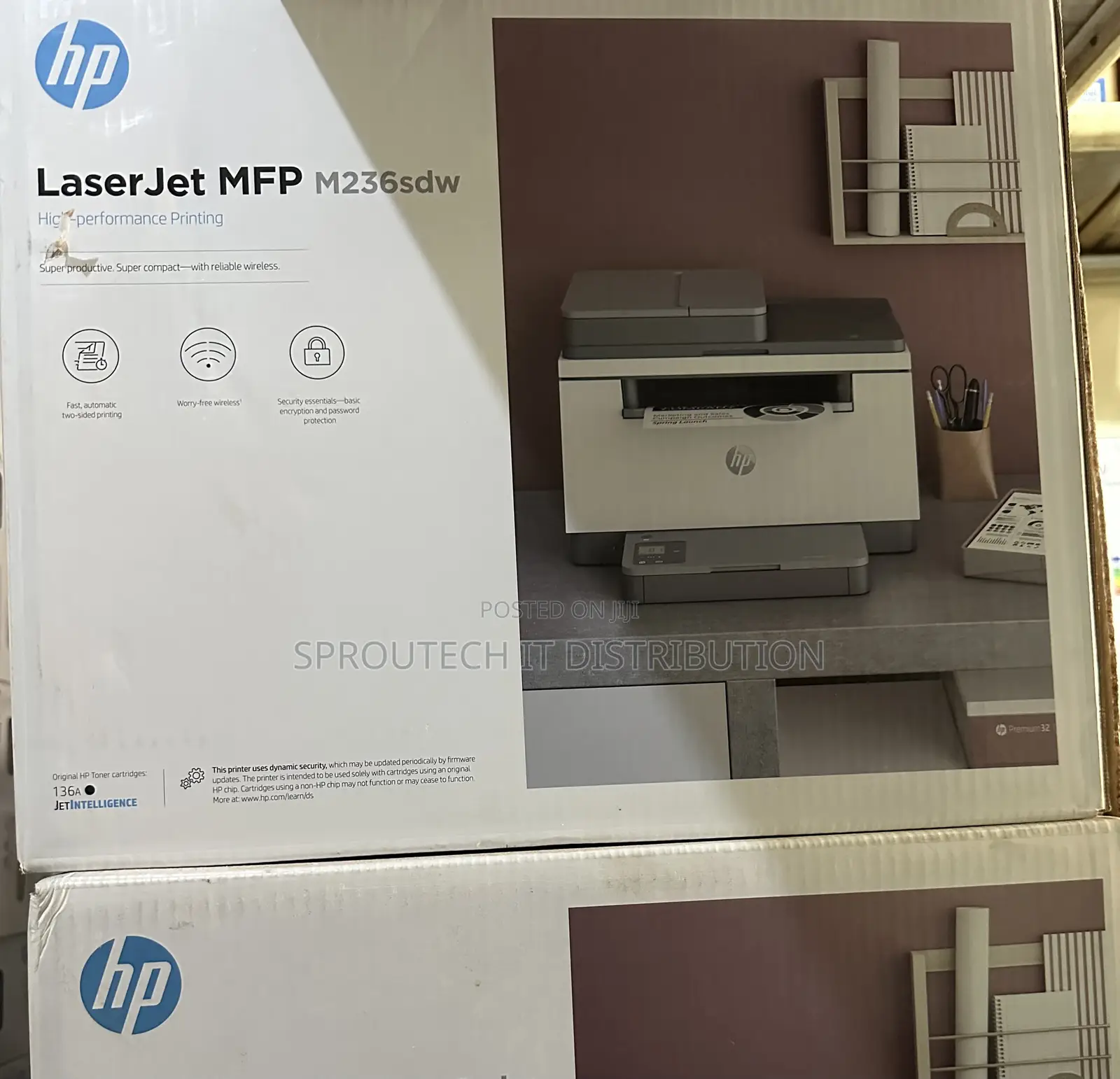 HP Laserjet MFP M236SDW Black White Printer