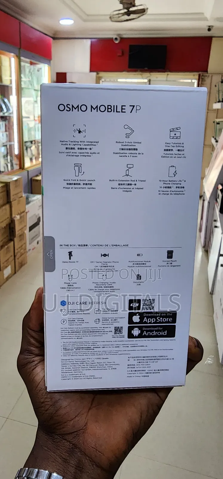 Dji Osmo Mobile 7p Phone Gimbal