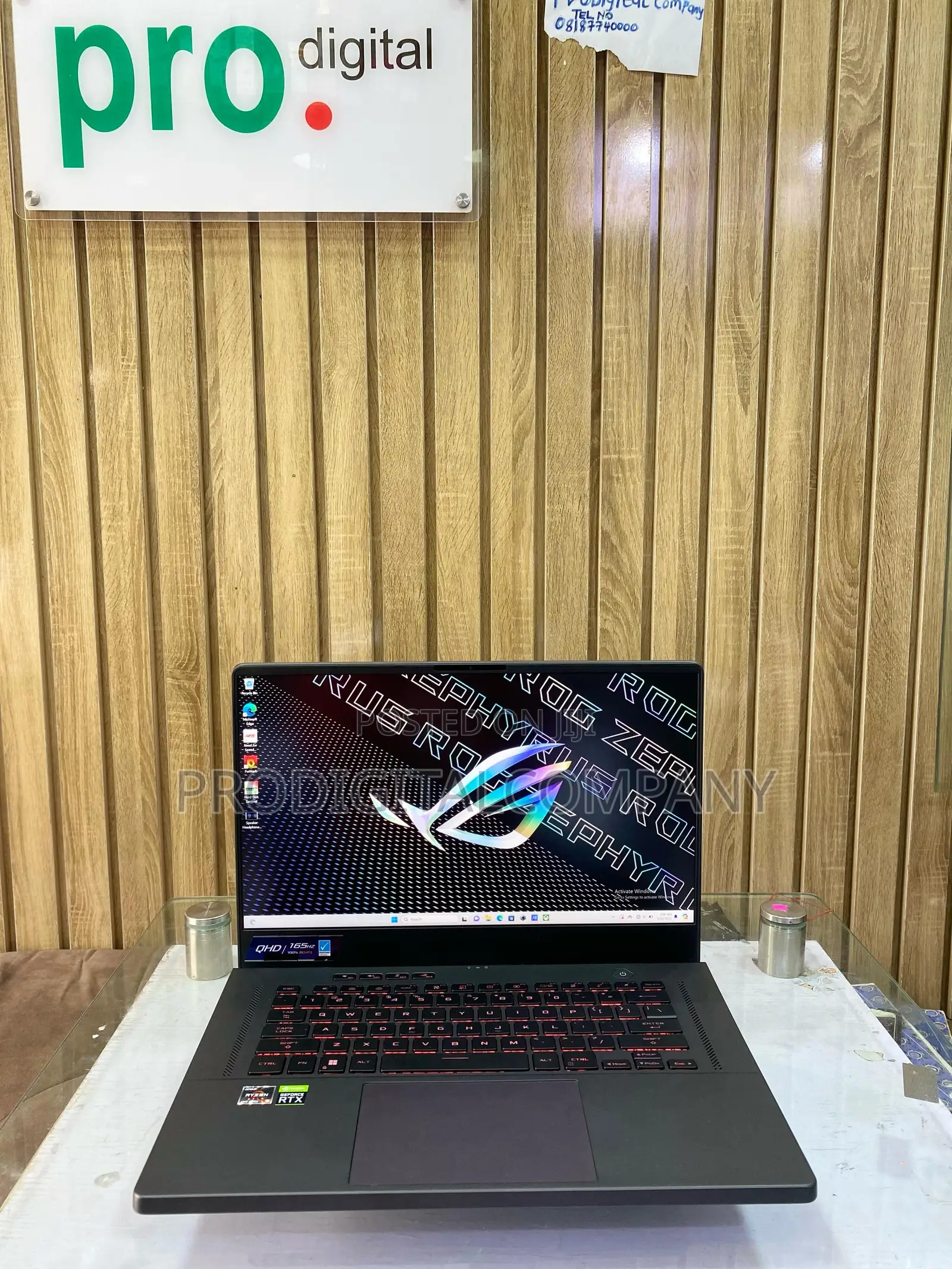 Laptop Asus ROG Zephyrus G15 16GB AMD Ryzen 9 SSD 1T