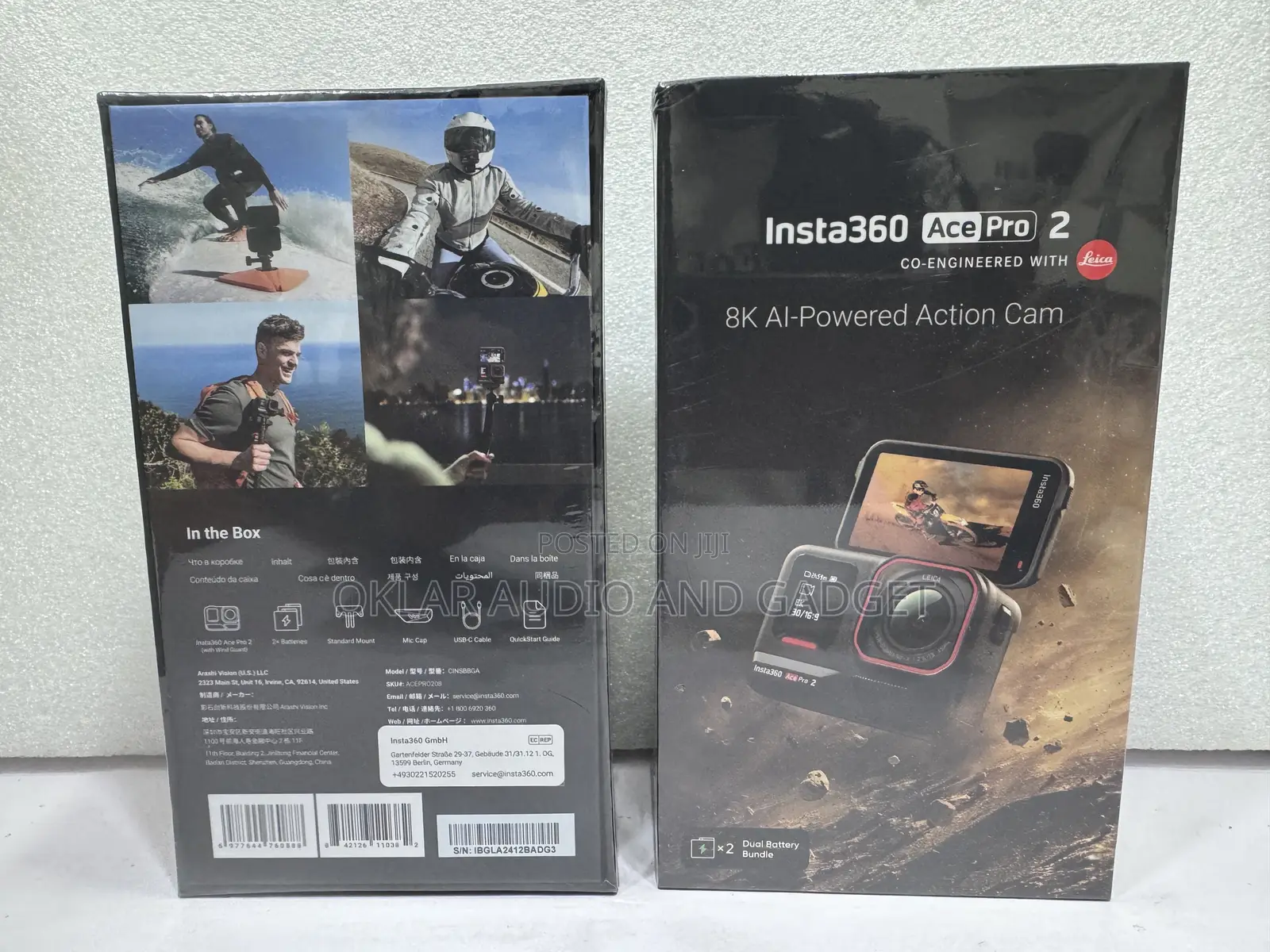 Insta360 Acepro 2 Dual Battery Ai-Powered Action Camera