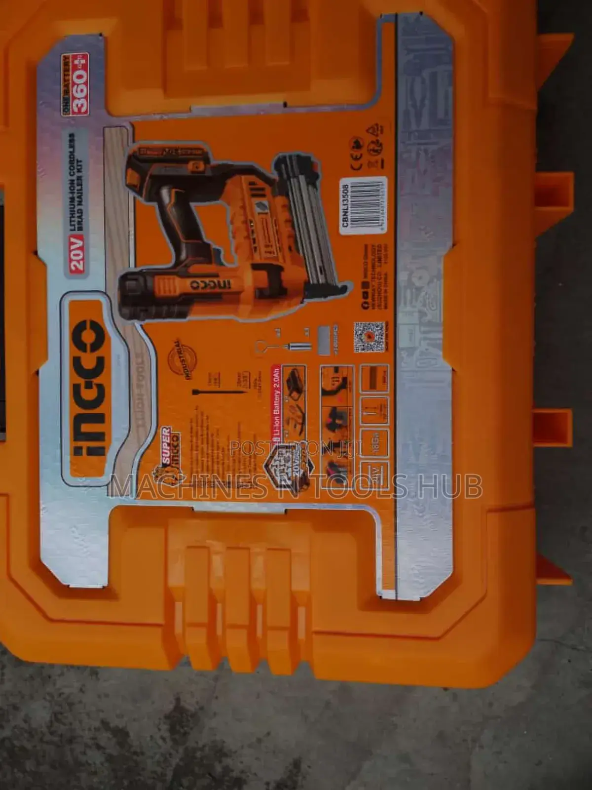 Ingco 20v Cordless Nail Gun