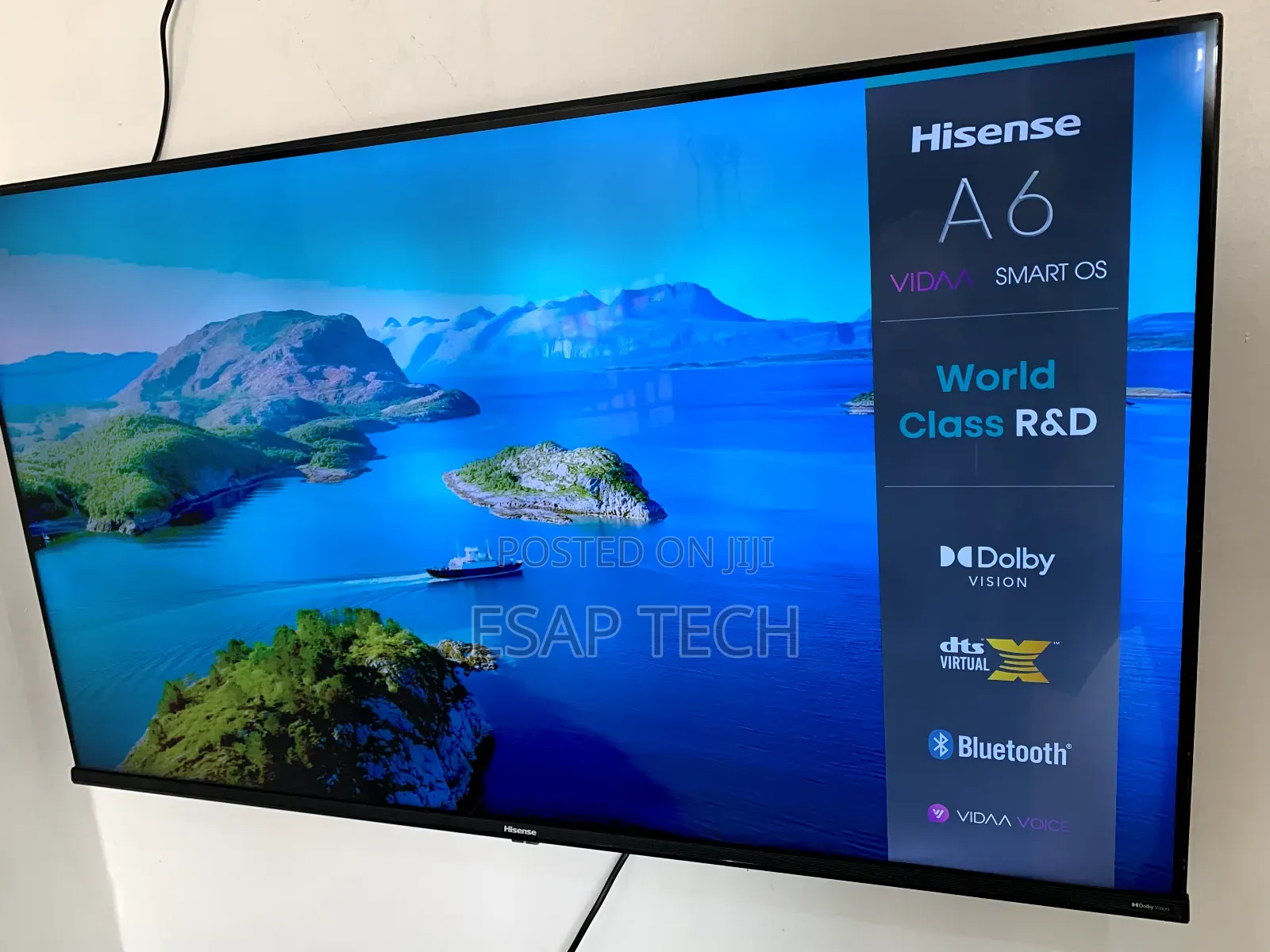 Hisense Smart TV Frameless 43inches