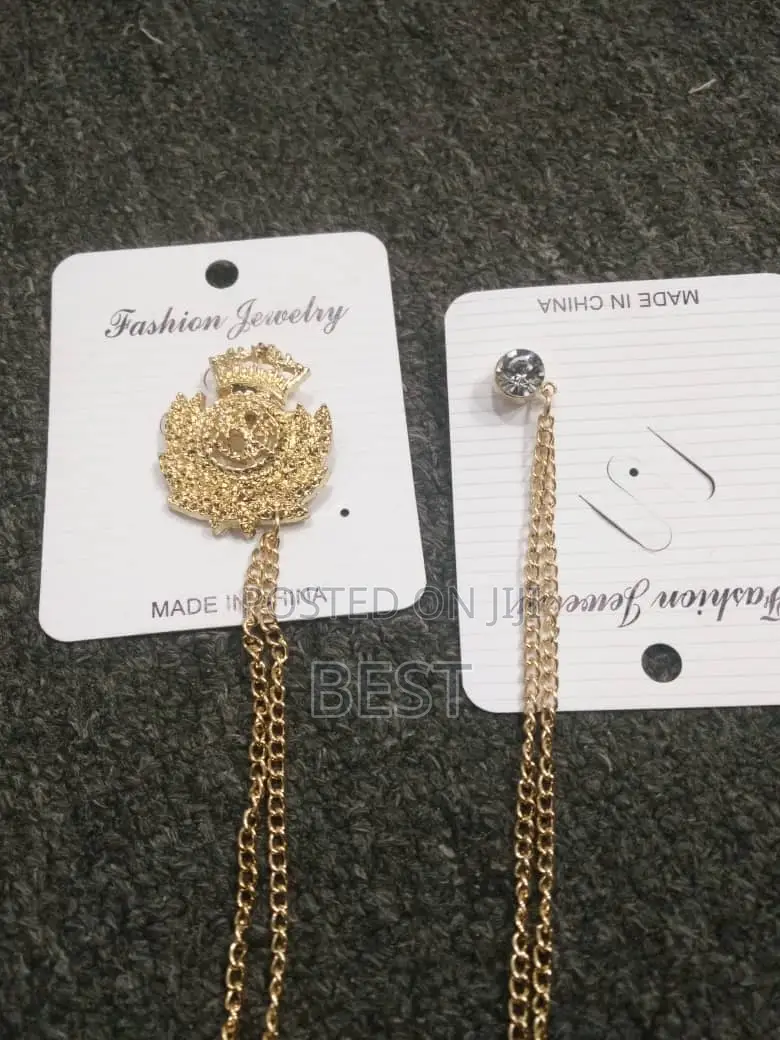 Original Iron Broochs For Suit Lapel And For Senator's Wears