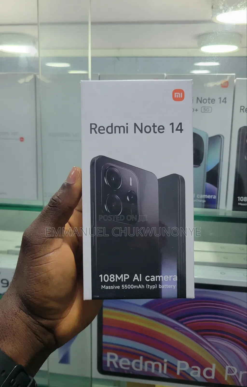 New Xiaomi Redmi Note 14 4G 256 GB Black