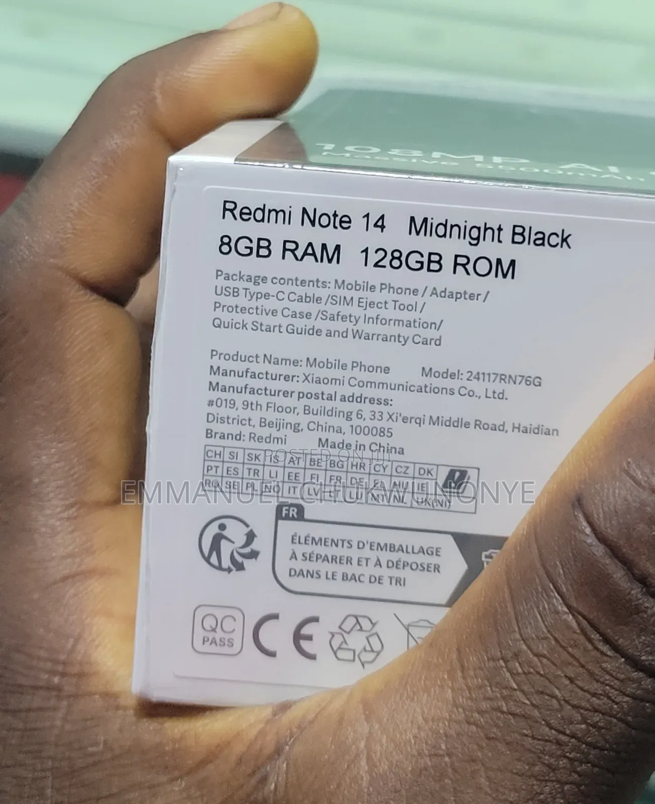 New Xiaomi Redmi Note 14 4G 128 GB