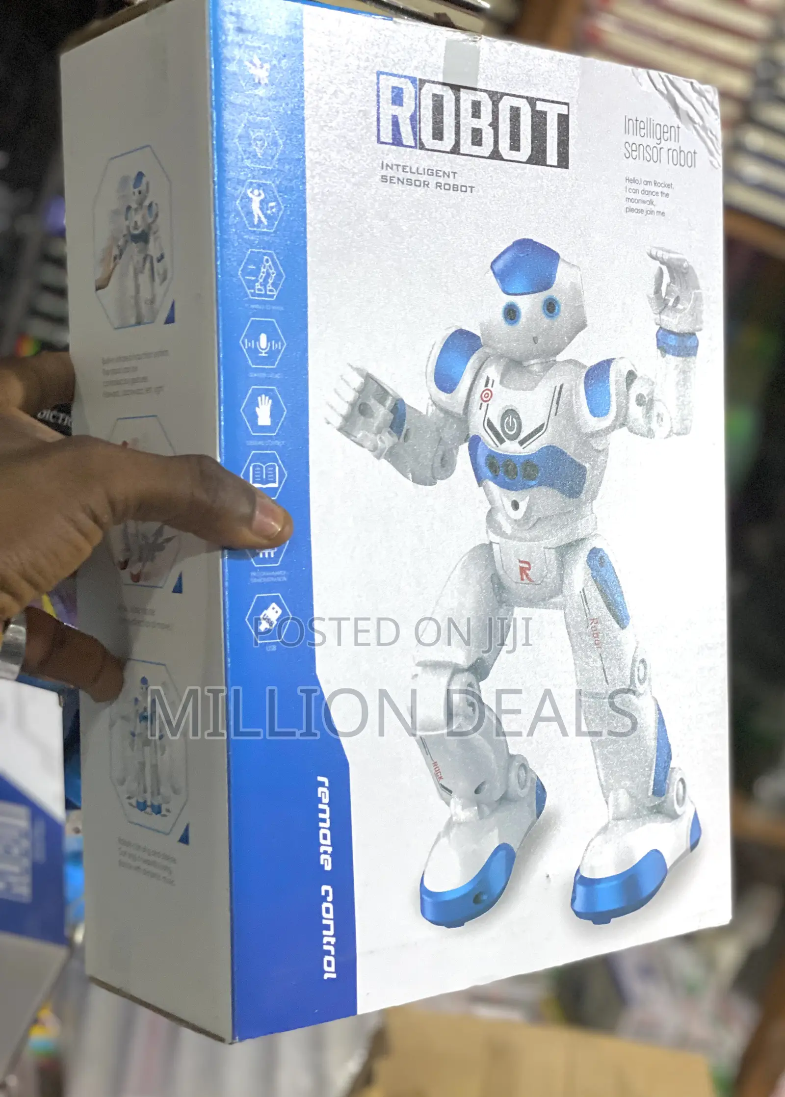 Intelligent Sensor Remote Control Robot Kids Toy Age3+