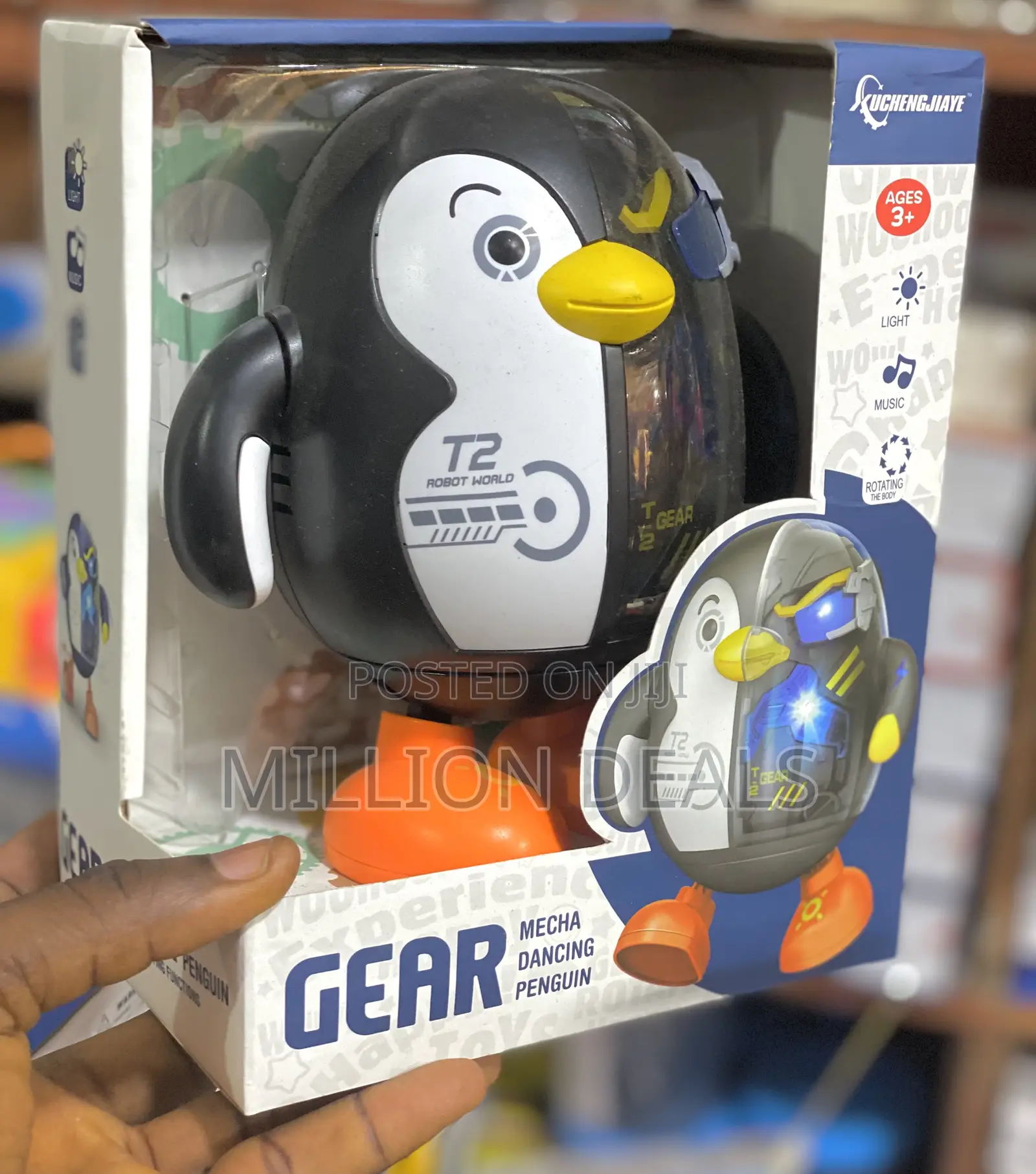 Gear Dancing Penguin Kids Toy Age 3+