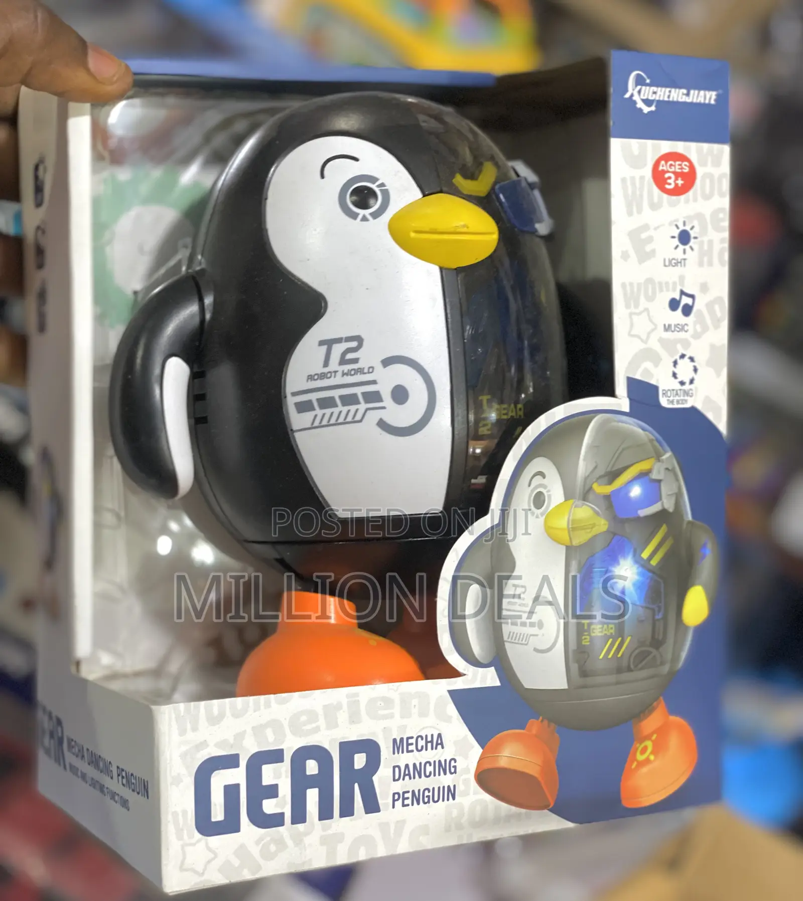 Gear Dancing Penguin Kids Toy Age 3+