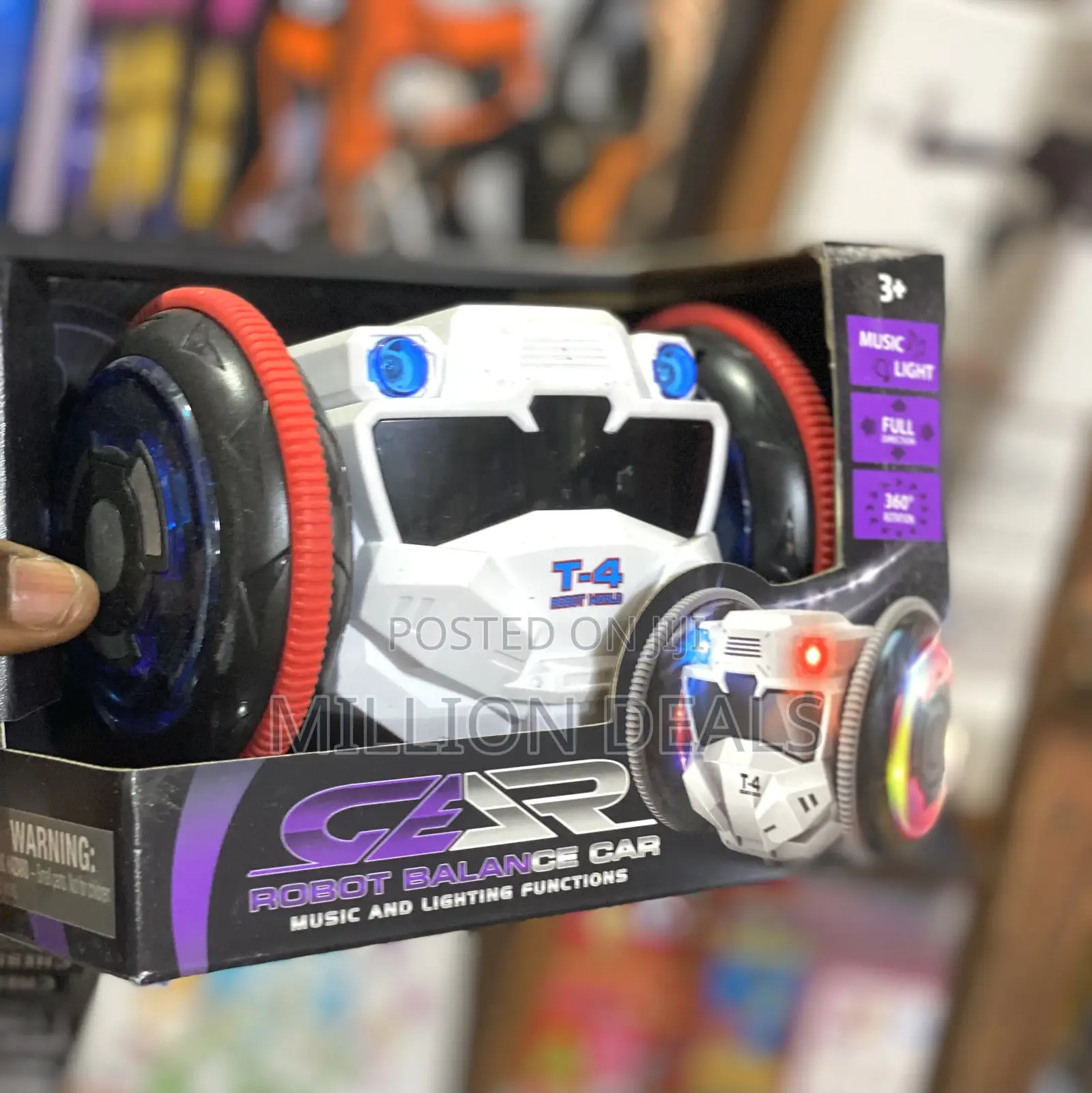 Robot Balance Car Kid Toy Age 3+