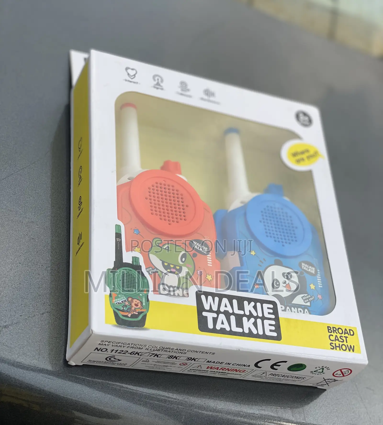 Kiddies Walkie Talkie Toy Phone Age 3+
