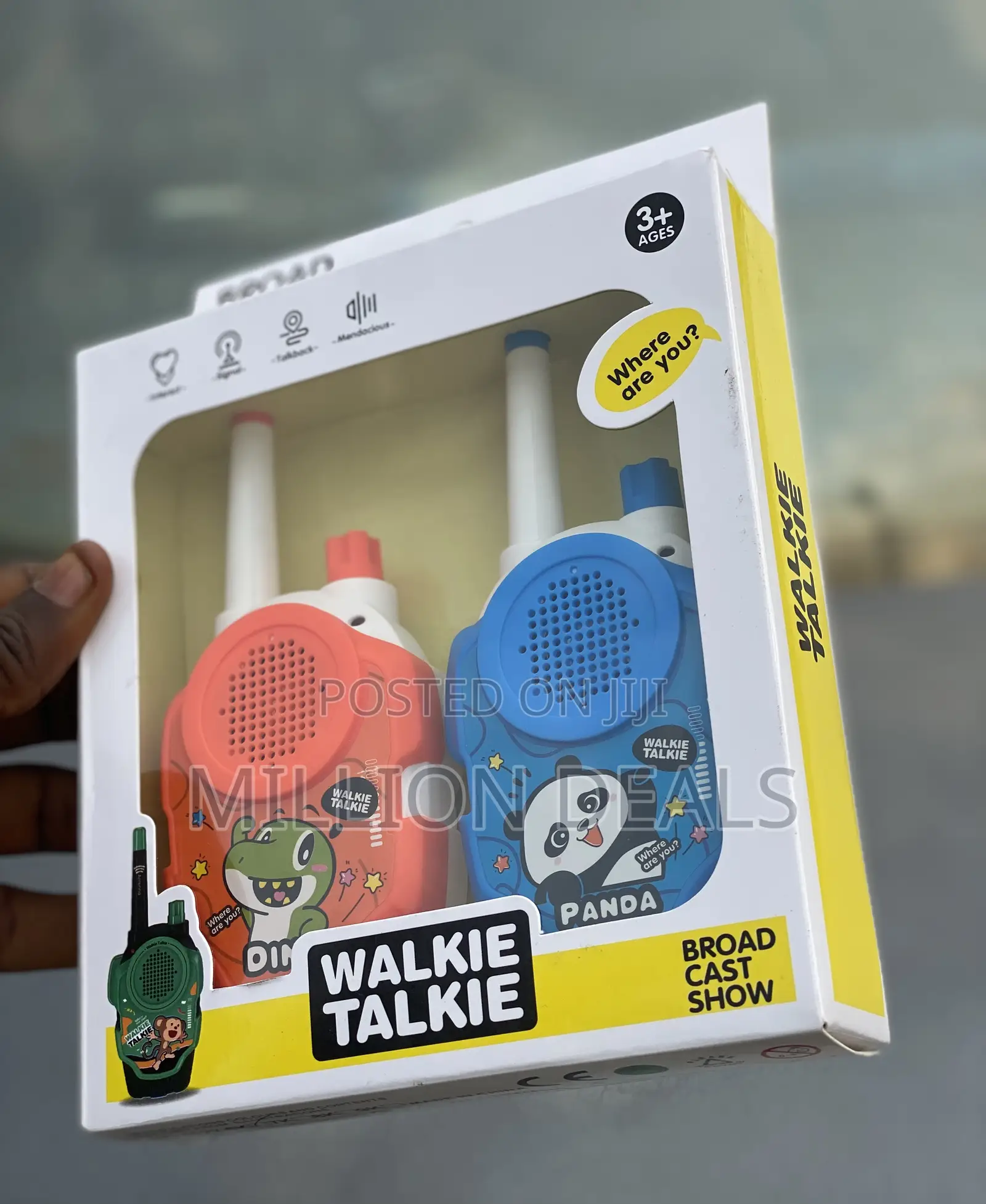 Kiddies Walkie Talkie Toy Phone Age 3+