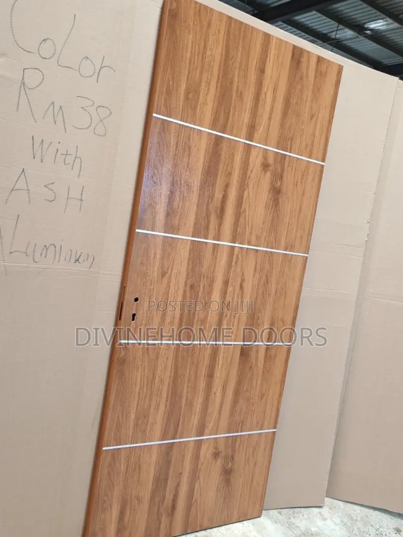 Light Brown Colour Wooden Door