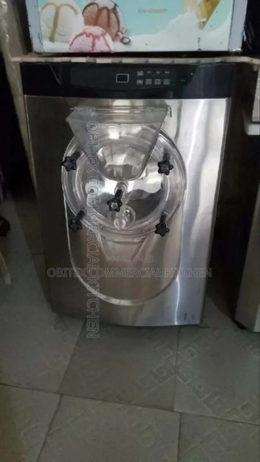Industrial Table Top Batch Ice-Cream Machine Is Available
