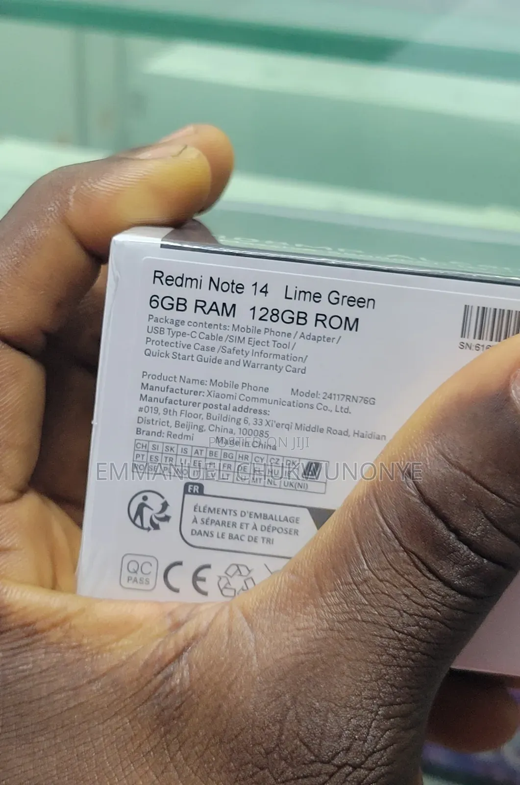 New Xiaomi Redmi Note 14 4G 128 GB