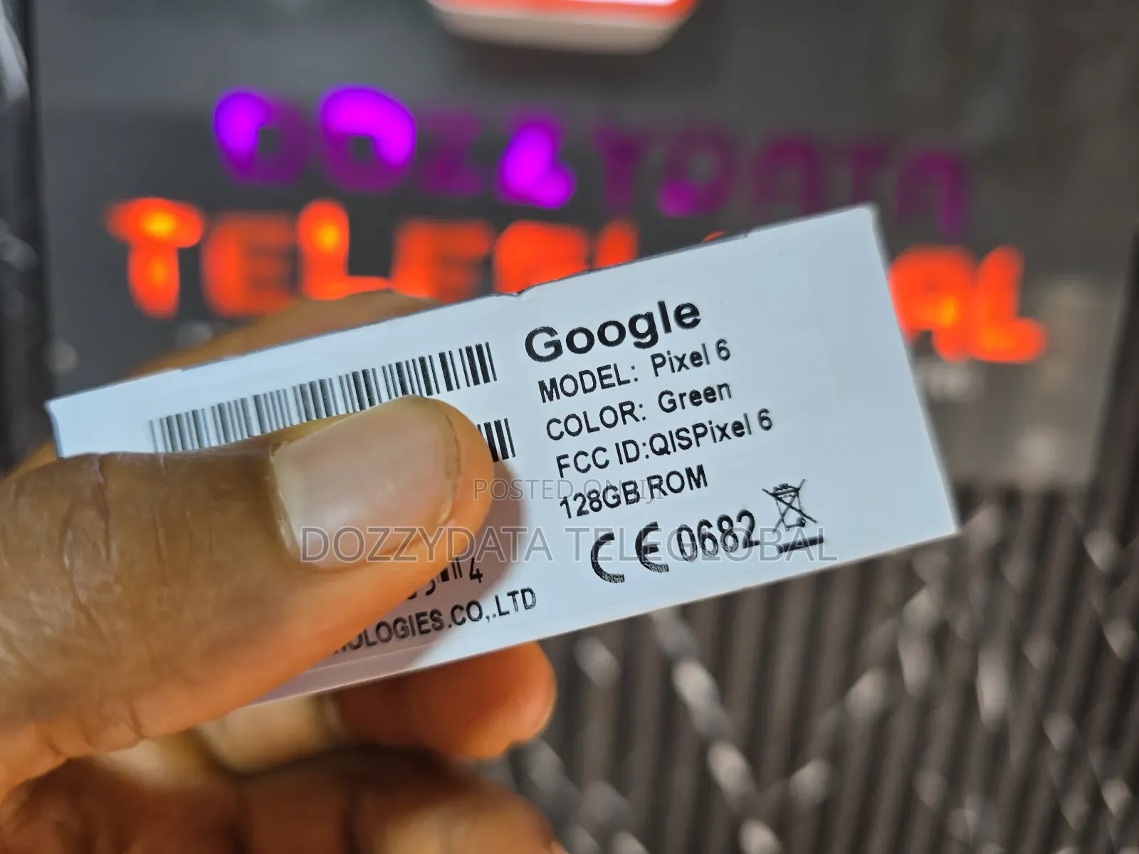 New Google Pixel 6 128 GB Black