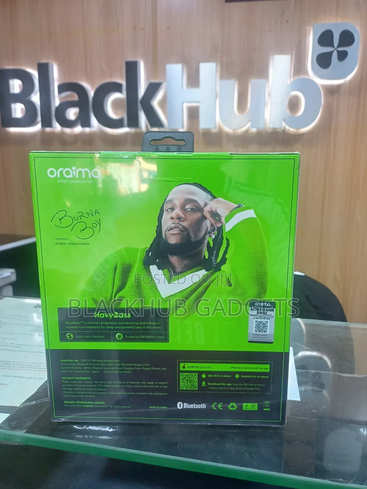 Oraimo Heavy Bass Headset
Brand New