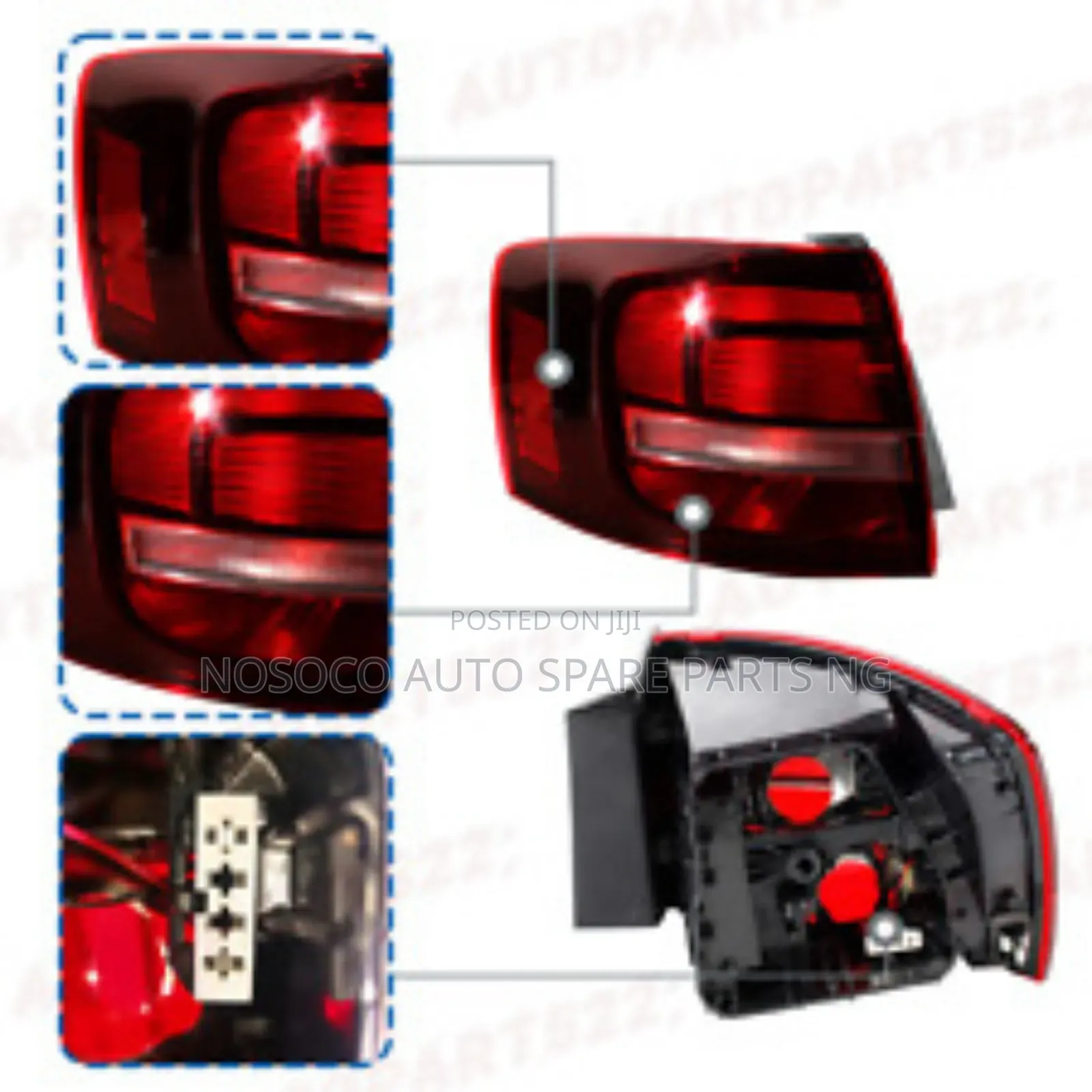 Set Of Rear Light Jetta 6 2015 And 2016