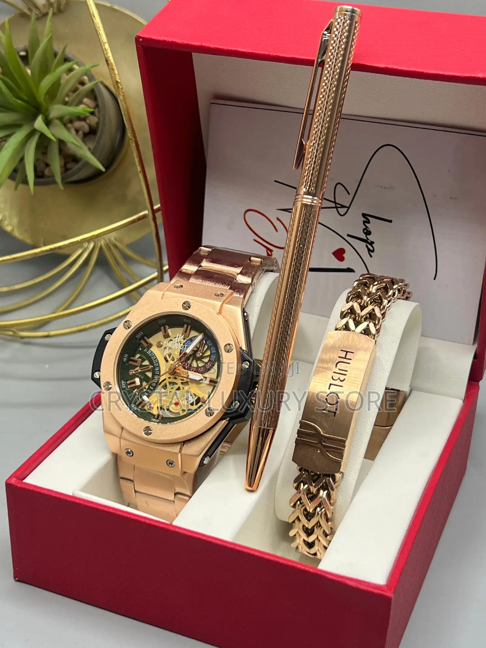 Hublot Quality Men Chain Strap Wristwatch/Hand Chain