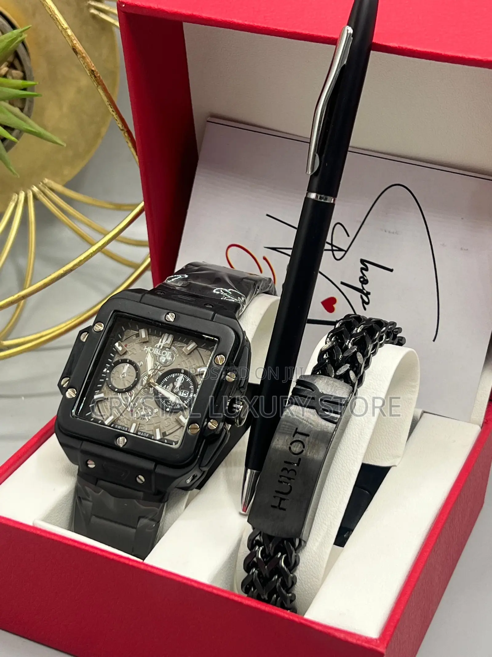 Hublot Quality Men Chain Strap Wristwatch/Hand Chain