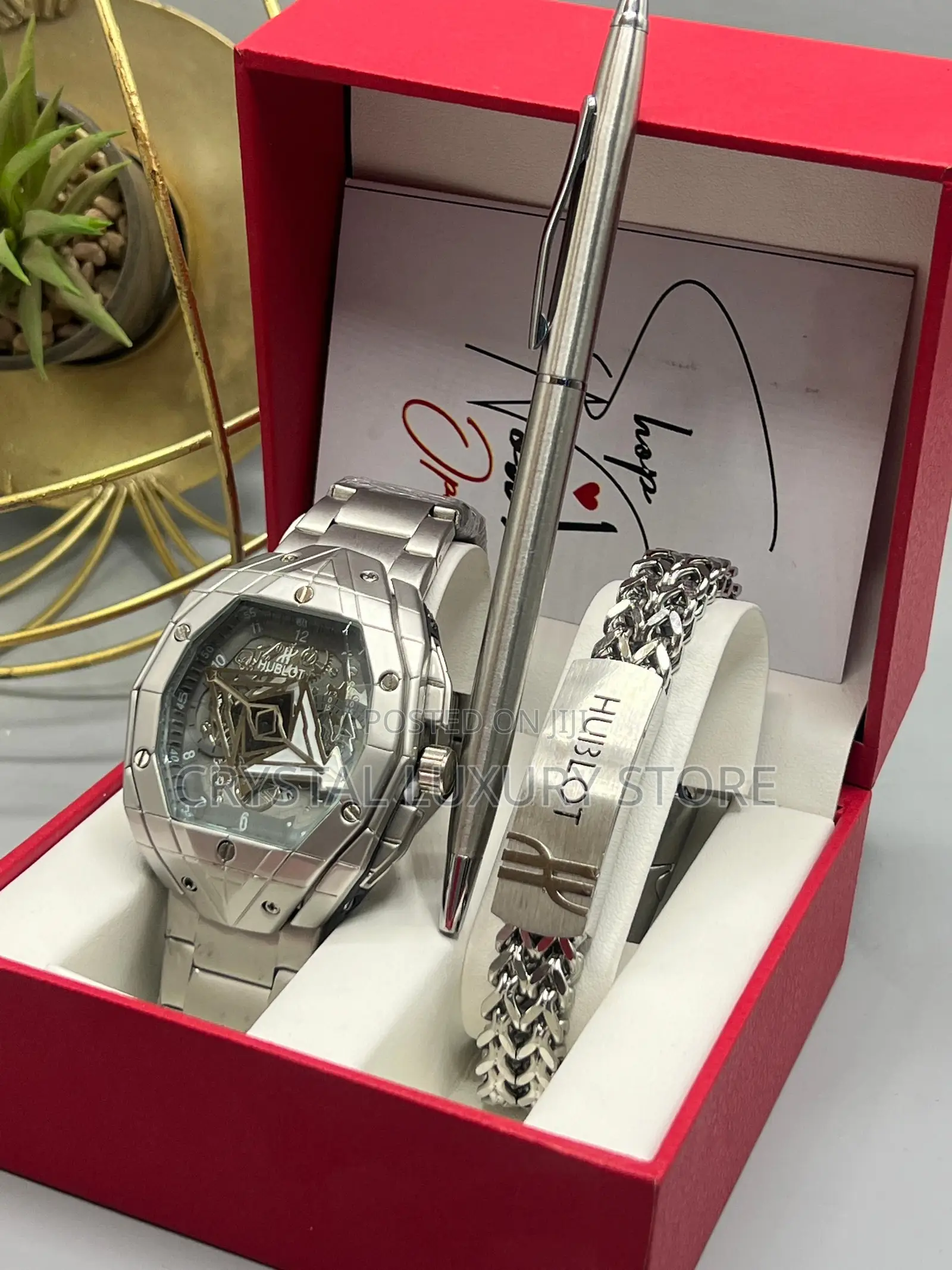 Hublot Quality Men Chain Strap Wristwatch/Hand Chain