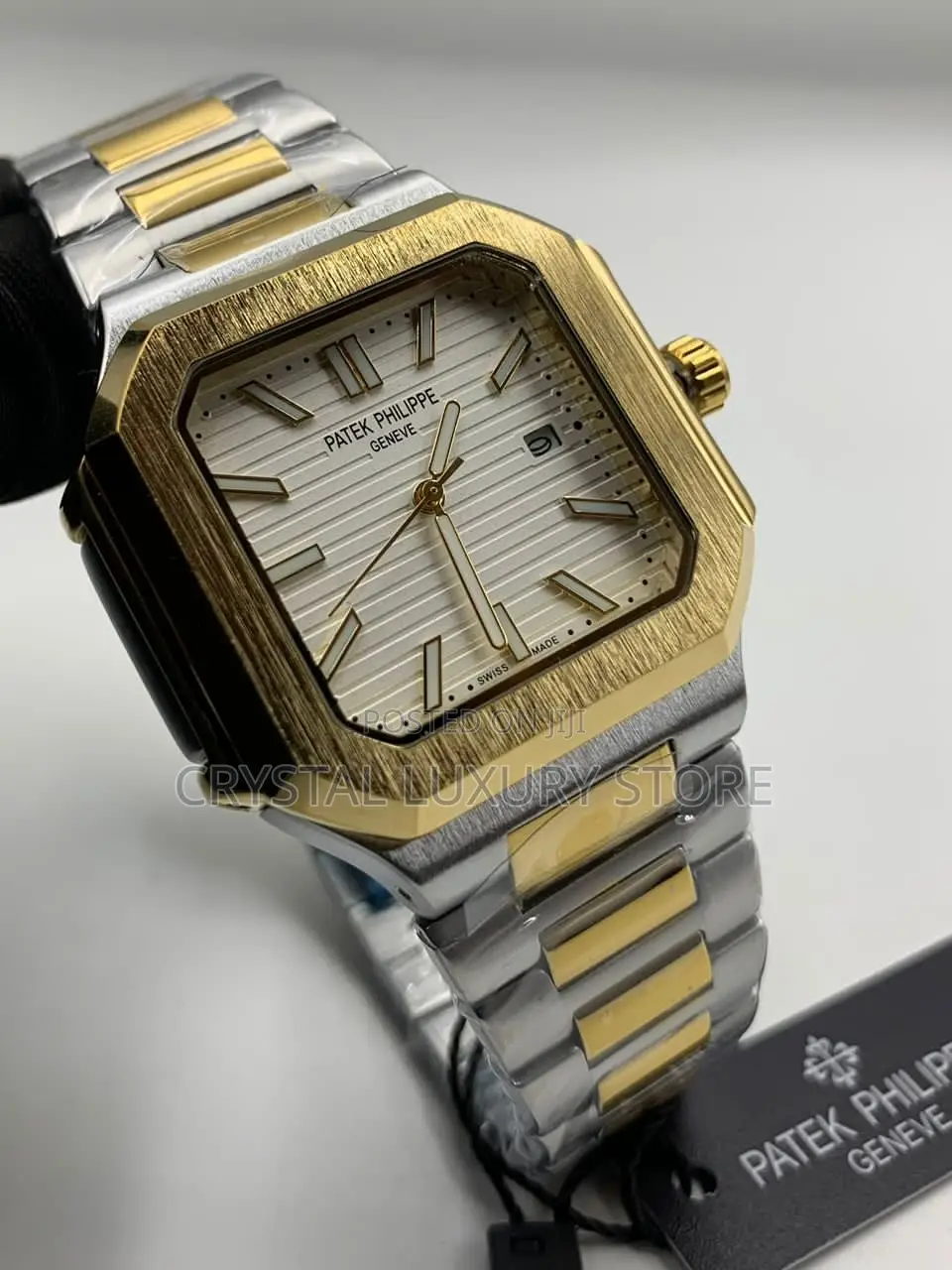 Patek Philippe Quality Luxury Men Chain Strap Wristwatch