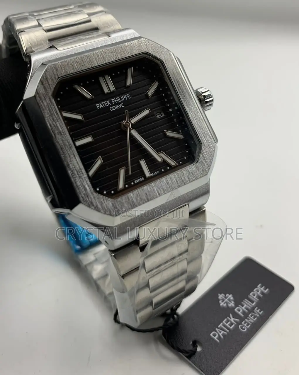 Patek Philippe Quality Luxury Men Chain Strap Wristwatch
