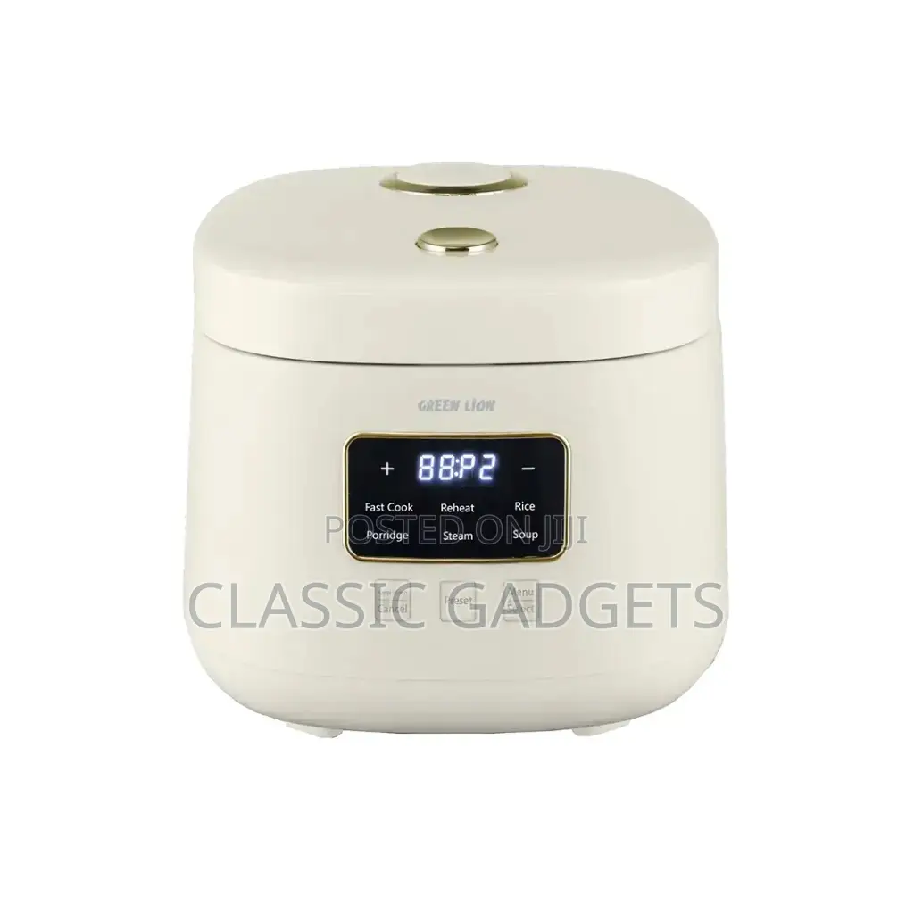 Green Lion GRC-10 Digital Rice Cooker 2L Capacity