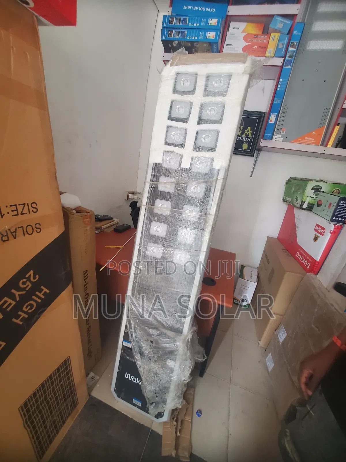 250watts 16 Eyes Wakatek Iron Body Solar Street Light
