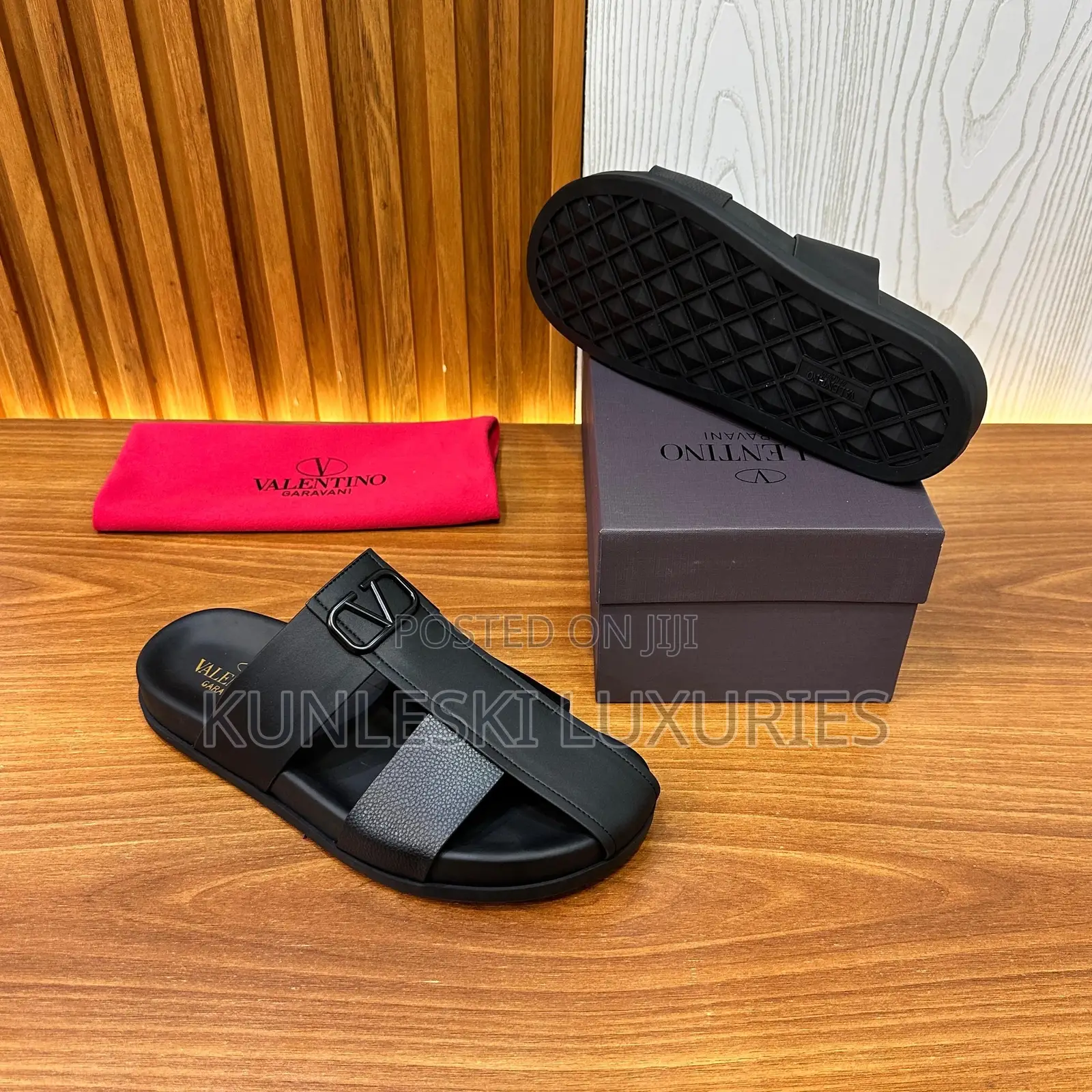 Original Valentino Garavani Half Cover Slippers