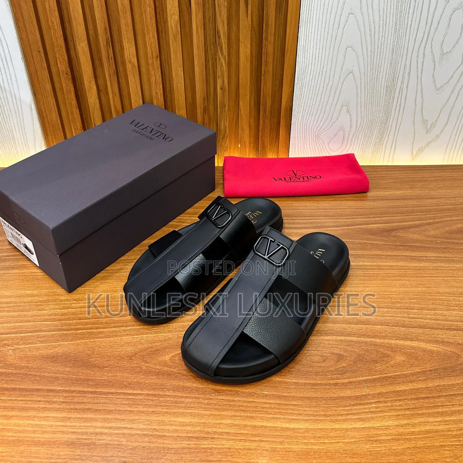 Original Valentino Garavani Half Cover Slippers