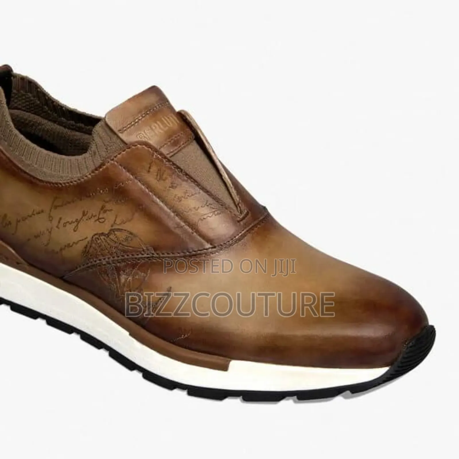 Original Italian BERLUTI Fasttrack Sneakers Available Instor