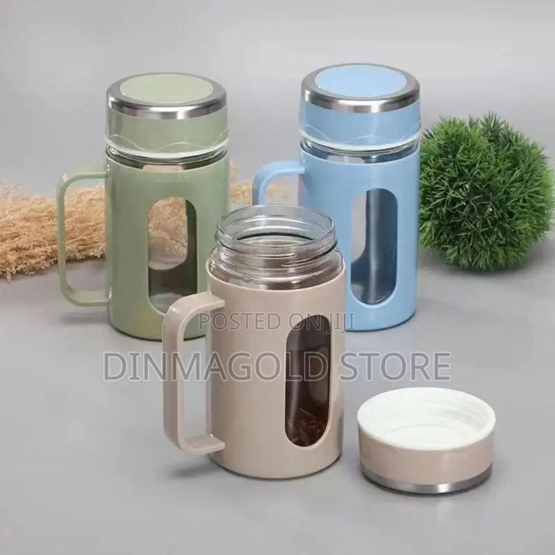 500ml Heat Resistant Glass Tea Mug
