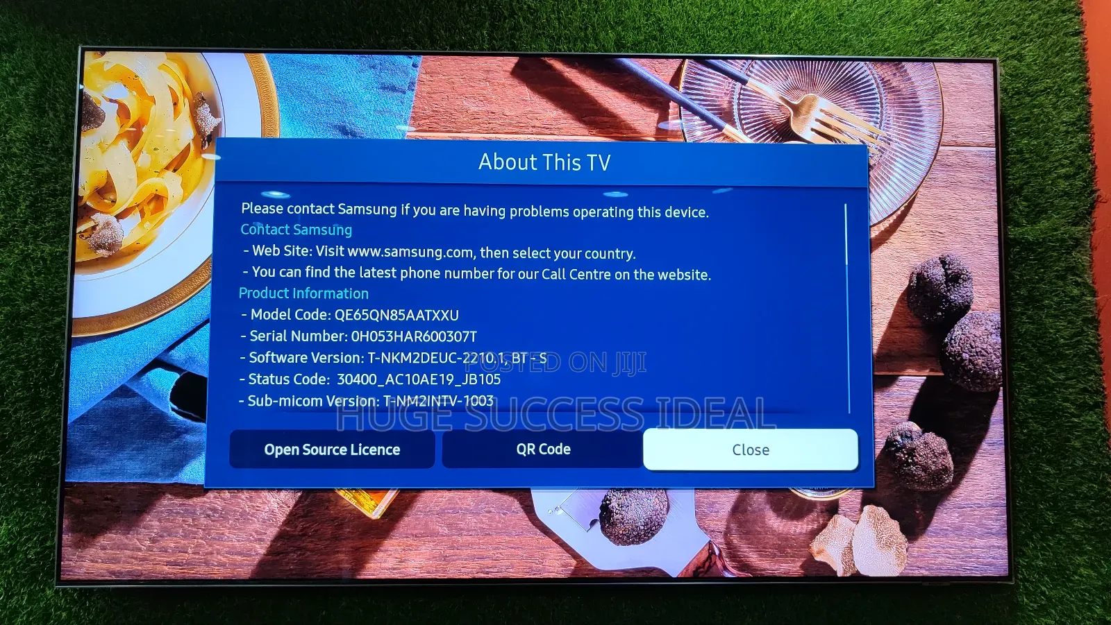 Samsung 65 Inch Qn85a Series Neo Qled Smart 4k Uhd Hdr Tv