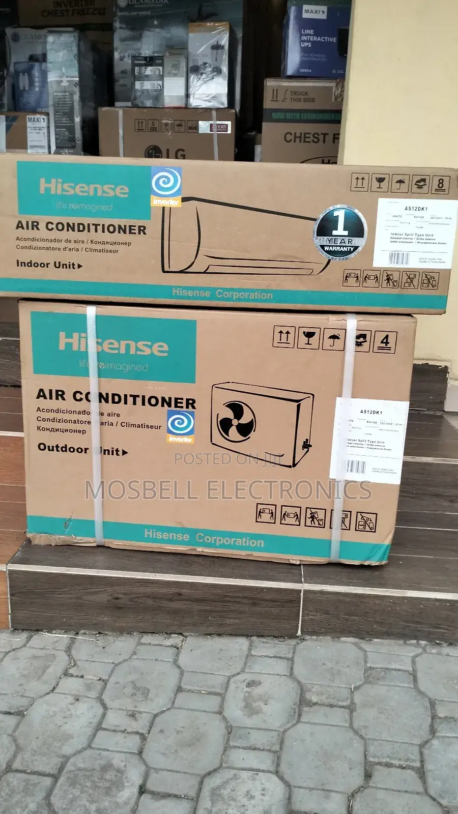 1hp Hisense Inverter Airconditioner