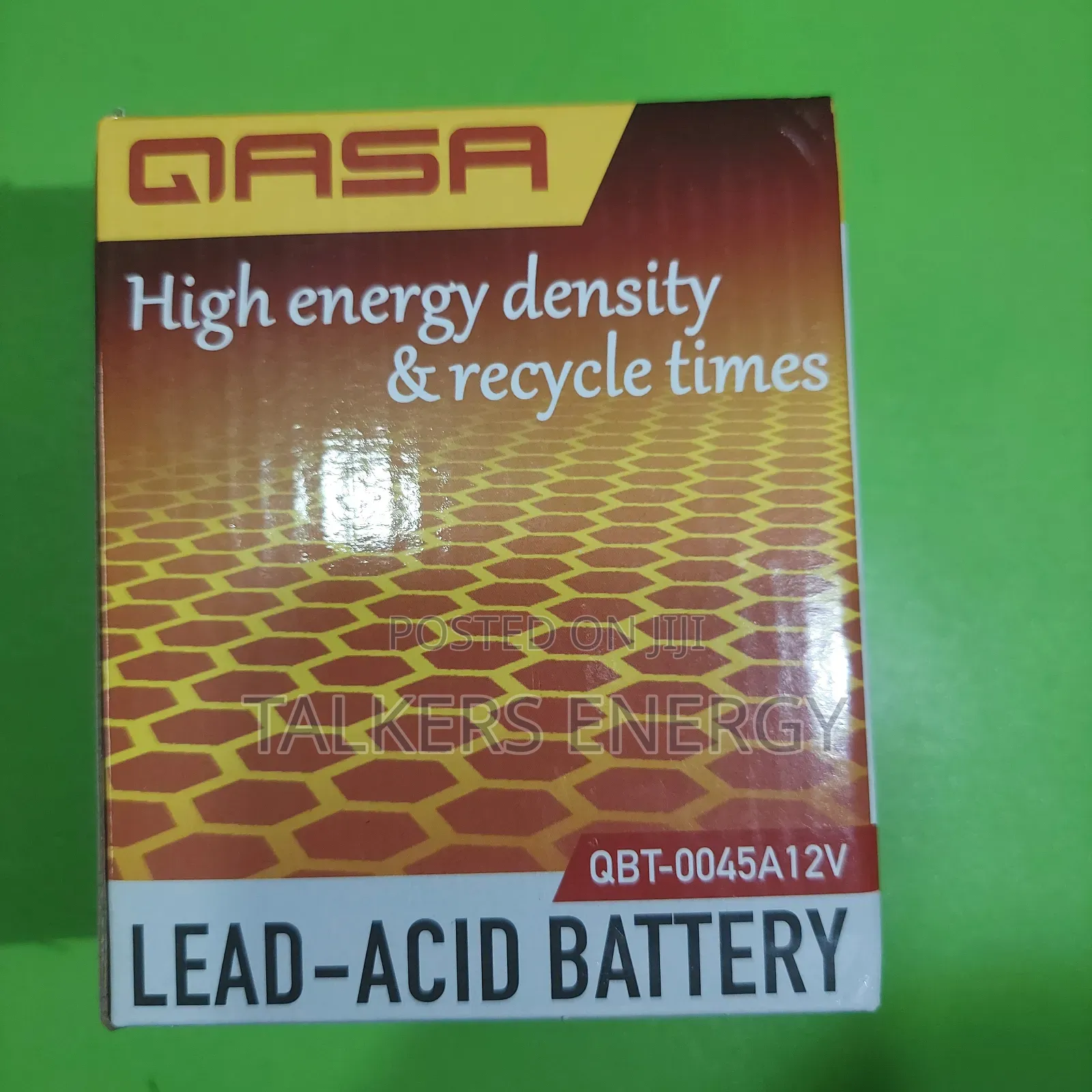 Qasa 12v 4.5ahah Replacement Battery For Fans And Kits