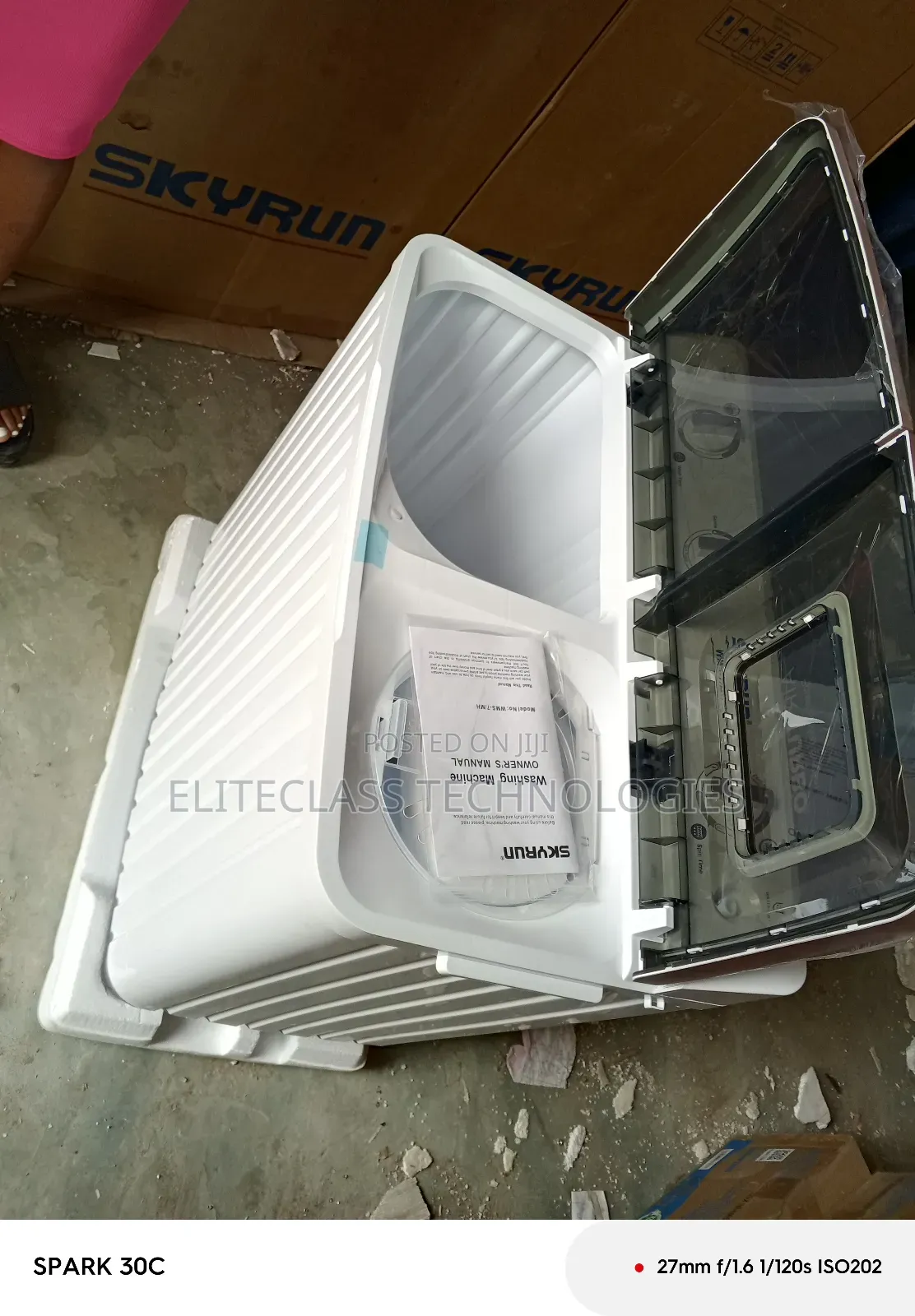 Top Selling Twin Tub 7kg Skyrun Washing Machine