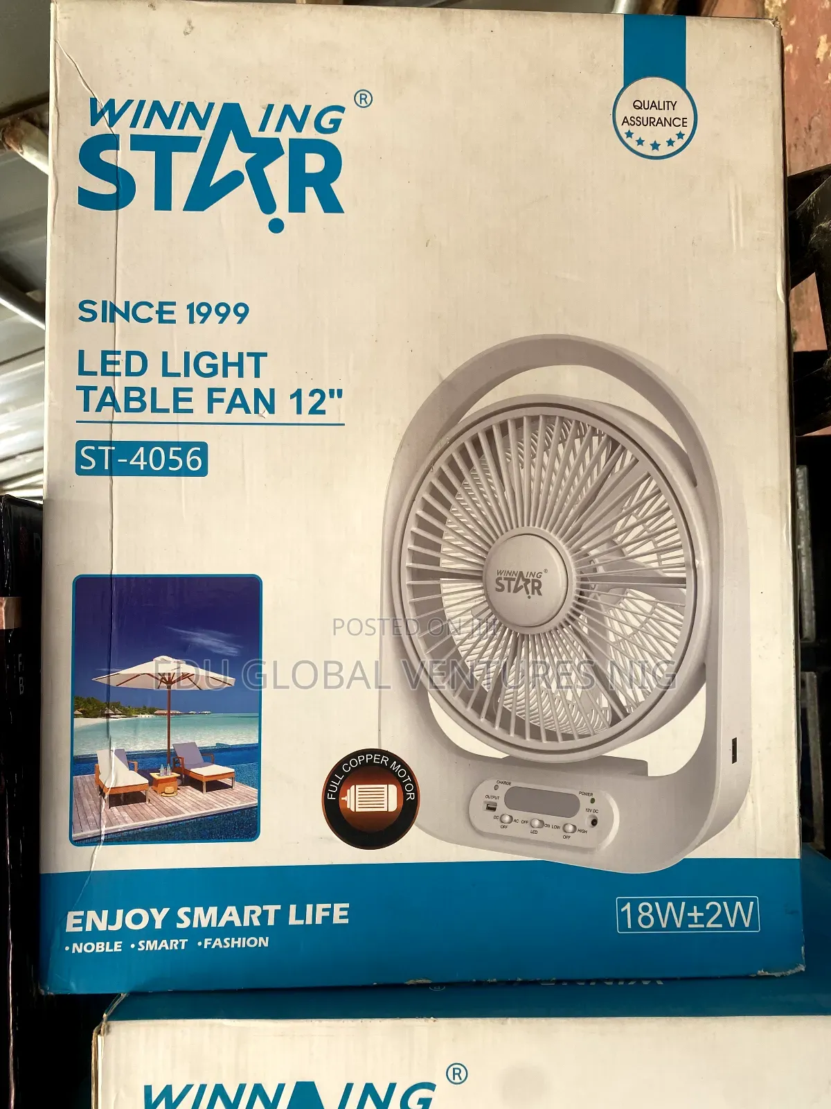 Winning Star Led Light Table 12 Inches.